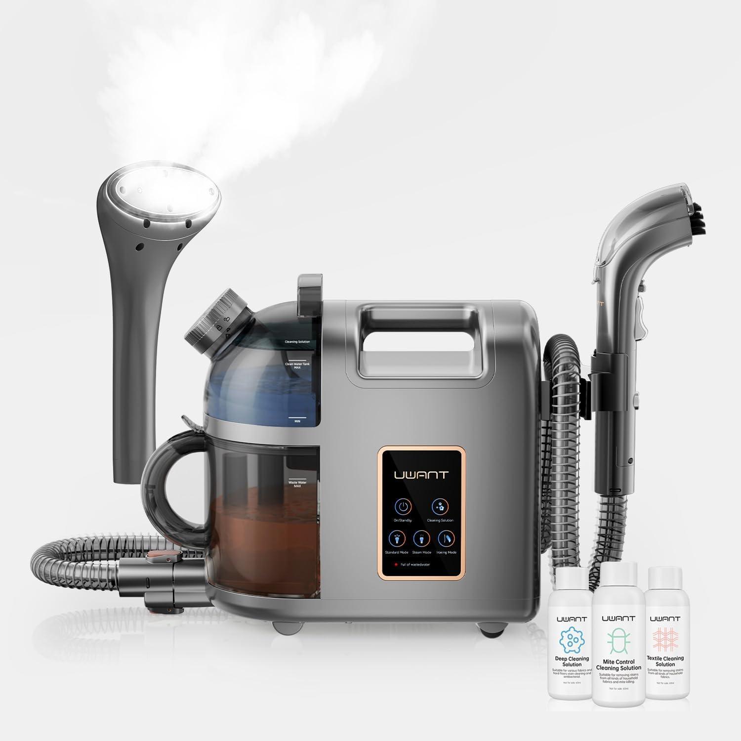 UWANT B200 Waschsauger Teppichreiniger mit Dampfreinigung - Twopoint