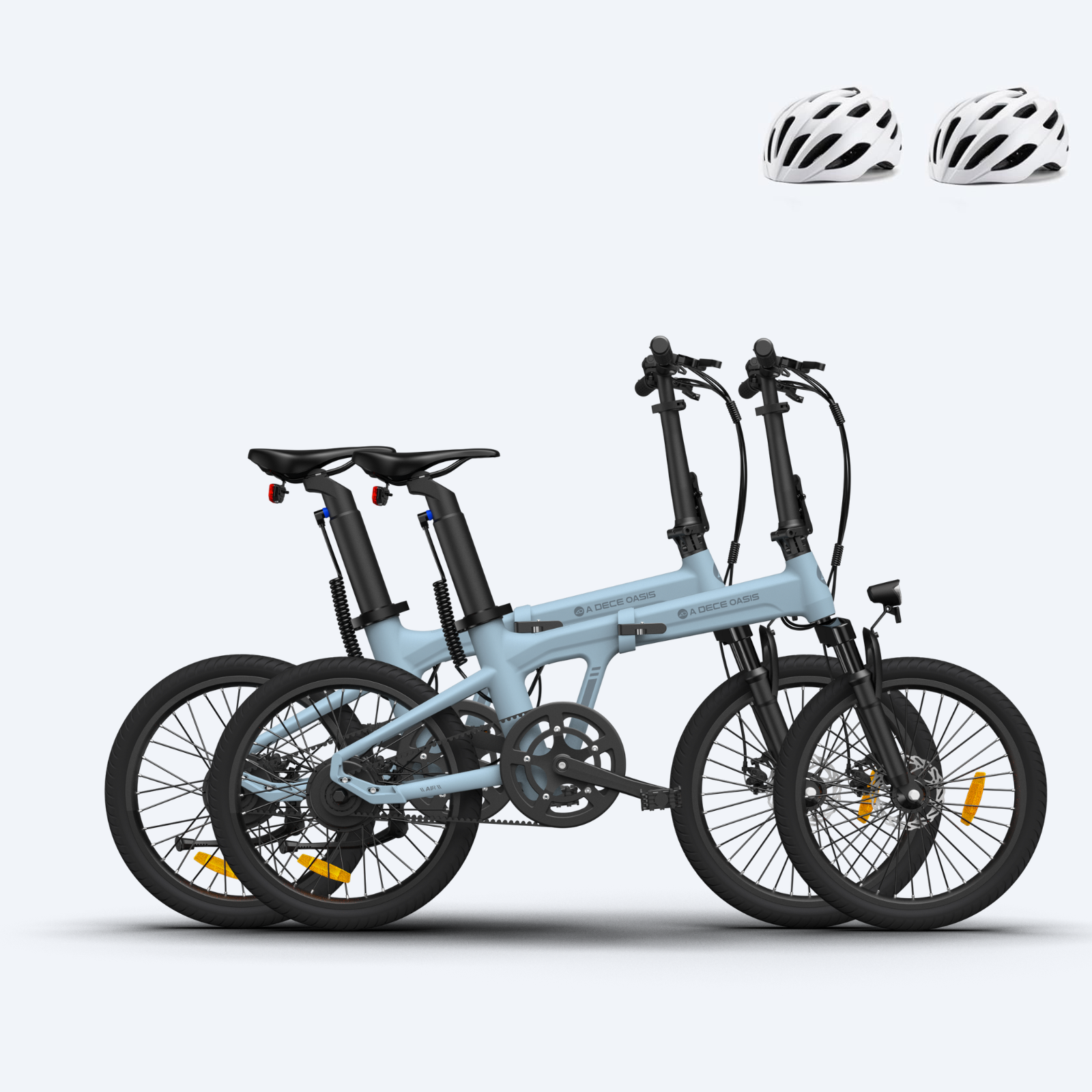 (99,98 € extra artikelen inbegrepen)Bundel: ADO Air 20S vork met schokdemper E-bike vouwfiets× 2