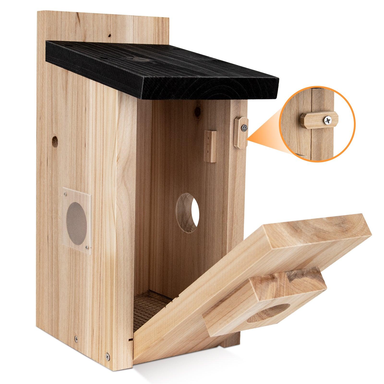 RAINBEAN Nistkasten mit Kamera, Vogelhaus - Twopoint