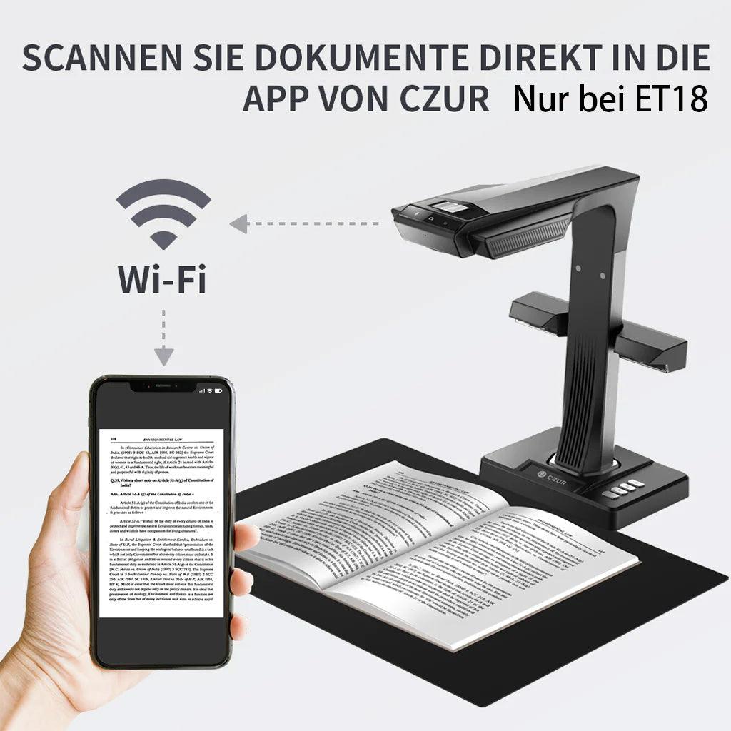 CZUR ET 16/18/24/25 Pro Scanner Dokumentescanner - Twopoint