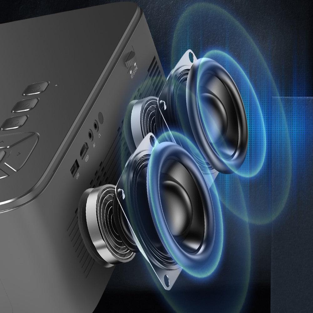 Geleipu X5 Full HD Native 1080P Beamer - Twopoint