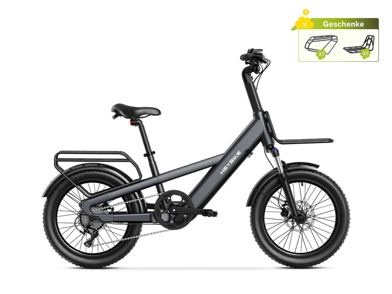 (178,99 € articles supplémentaires inclus) <tc>Heybike</tc> EC Compact Sport – 🇩🇪 FABRIQUÉ EN ALLEMAGNE