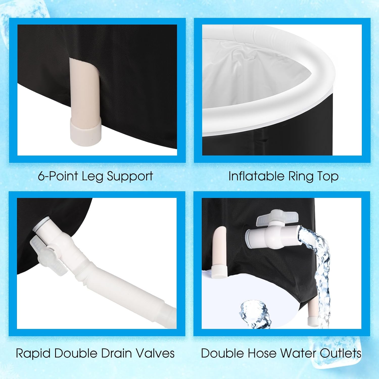 Baignoire pliable gonflable LapEasy