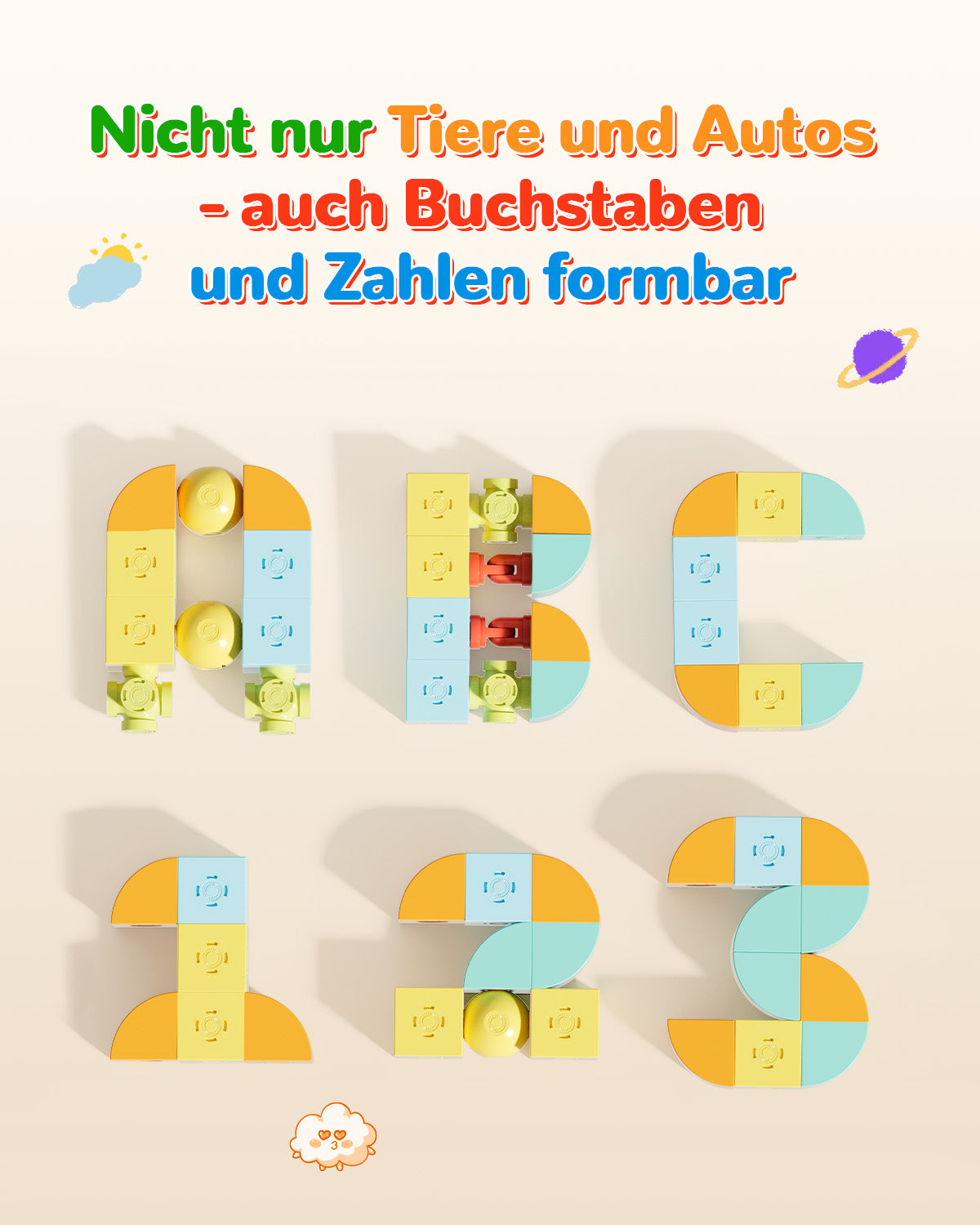 Magfun Magnetische Bouwstenen Speelgoed – 3D Dierfiguren, Veelzijdig & Creatief
