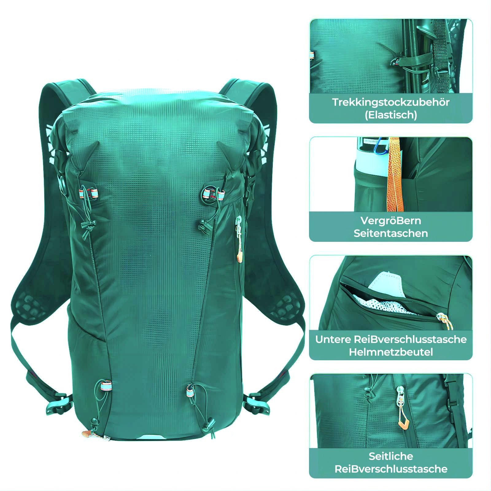 Generico Rucksack, Fahrradrucksack, L - Twopoint