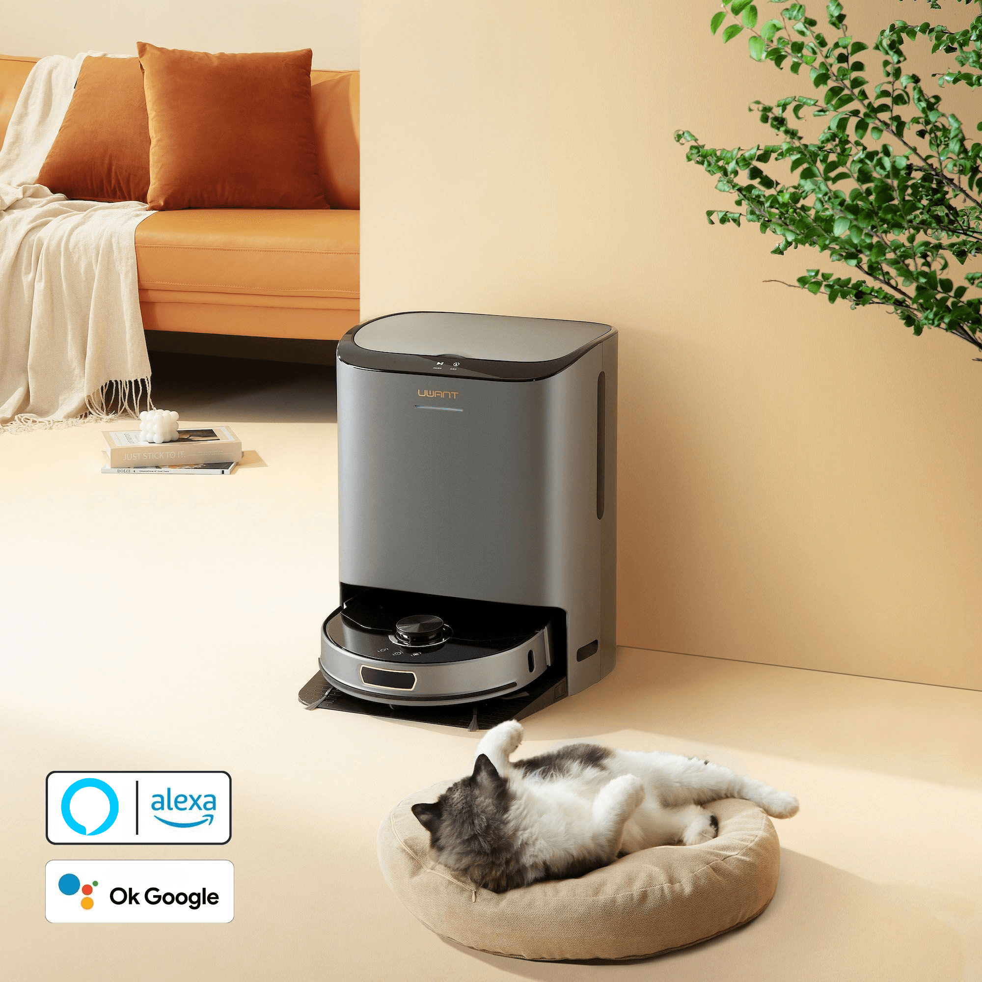 UWANT U200 Intelligenter Staubsauger- und Mop-Roboter - Twopoint
