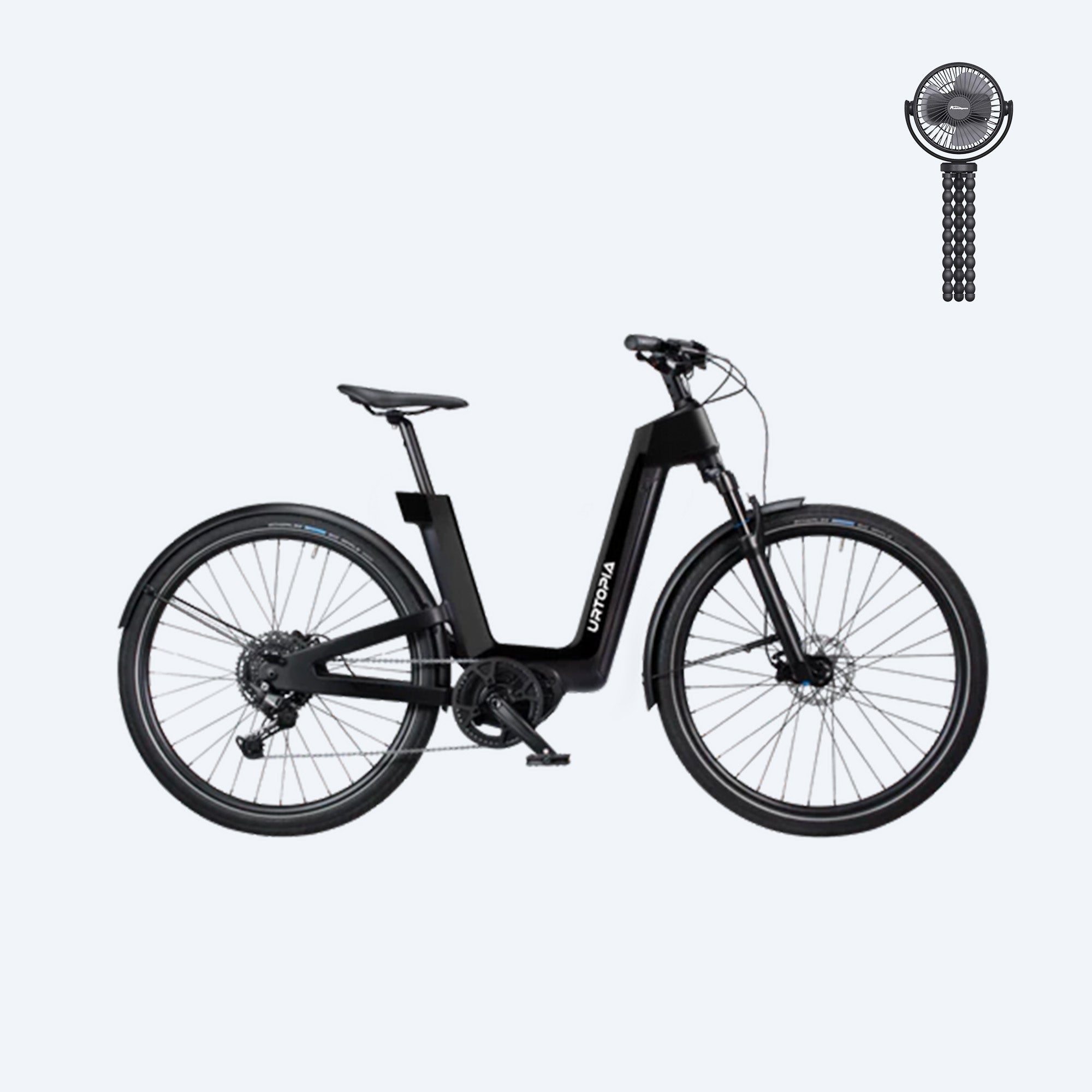 (Inclusief extra artikelen)<tc>Urtopia</tc> <tc>Fusion</tc>, Smart Carbon EBike met spraakbesturing