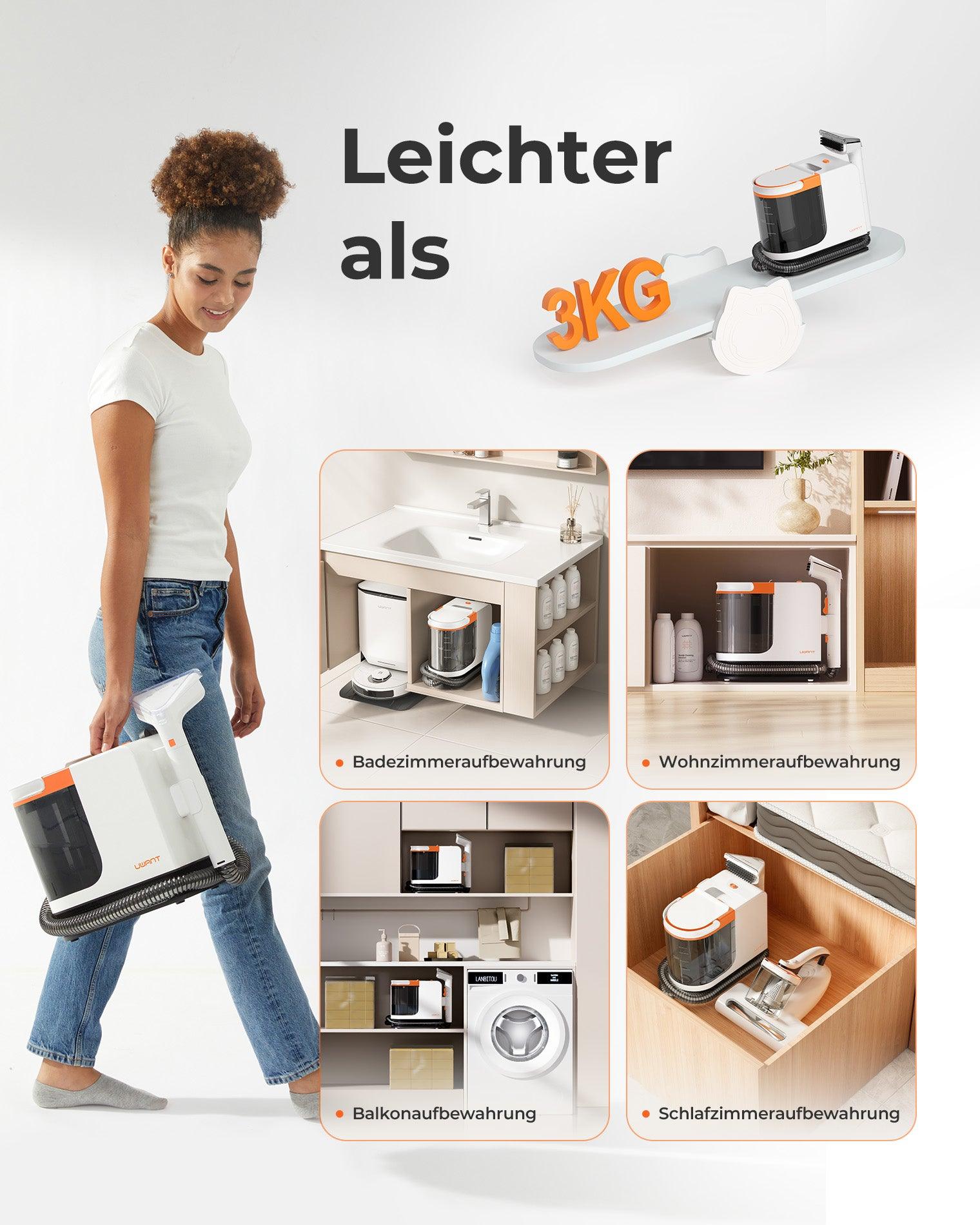 UWANT B200 SE Quiet Clean Fleckenreiniger Teppichreiniger - Twopoint
