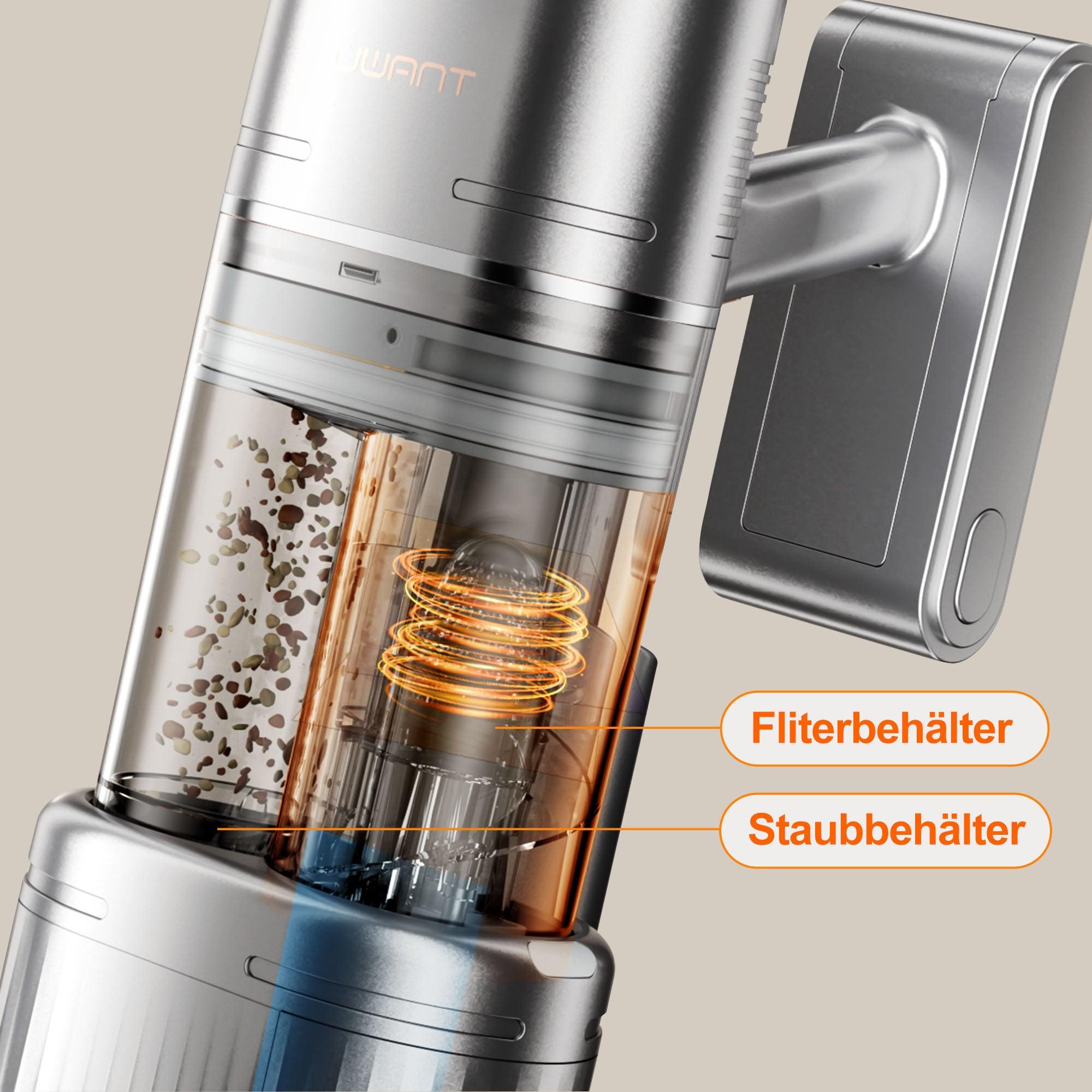 UWANT V100 Kabelloser Staubsauger - Twopoint