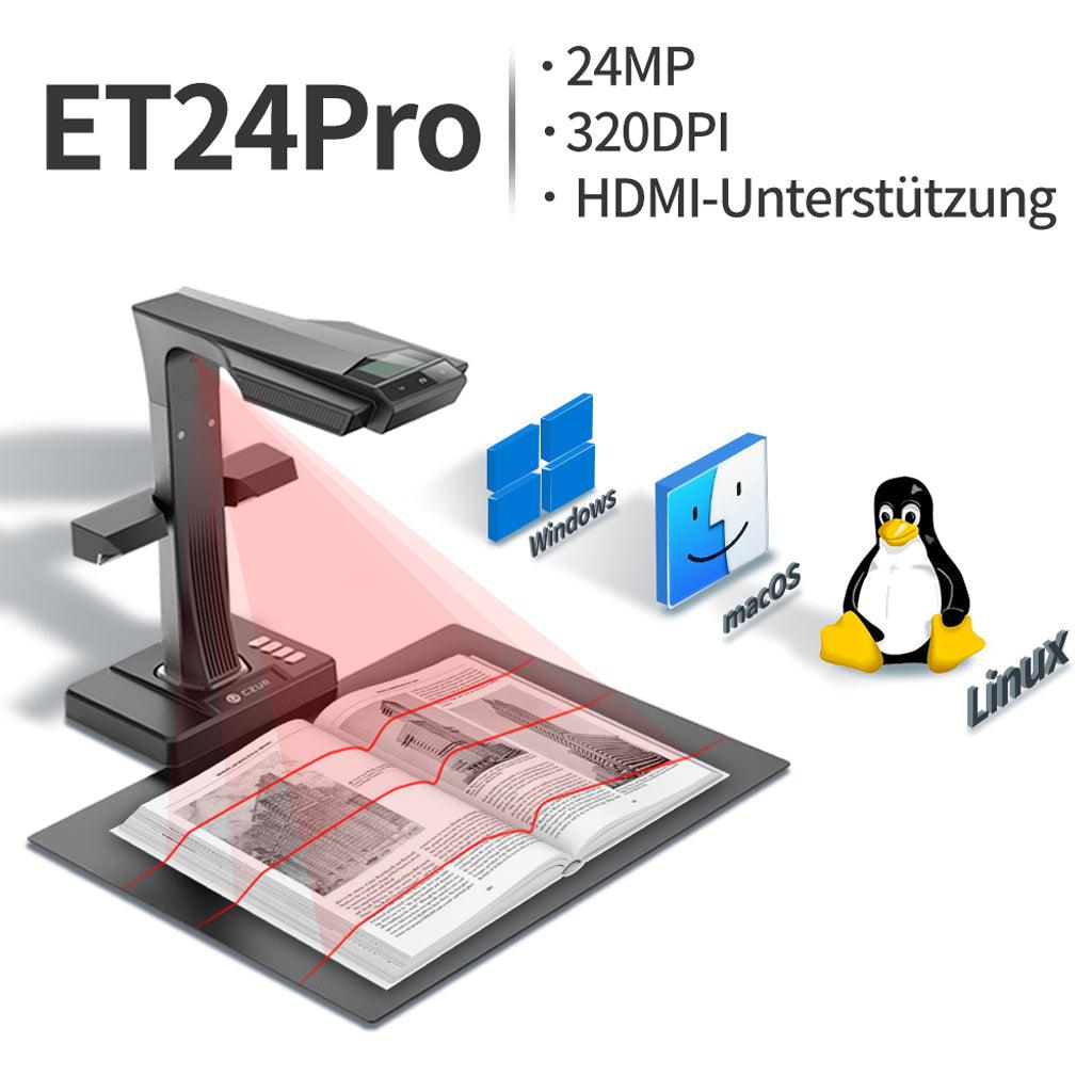 CZUR ET 16/18/24/25 Pro Scanner Dokumentescanner - Twopoint