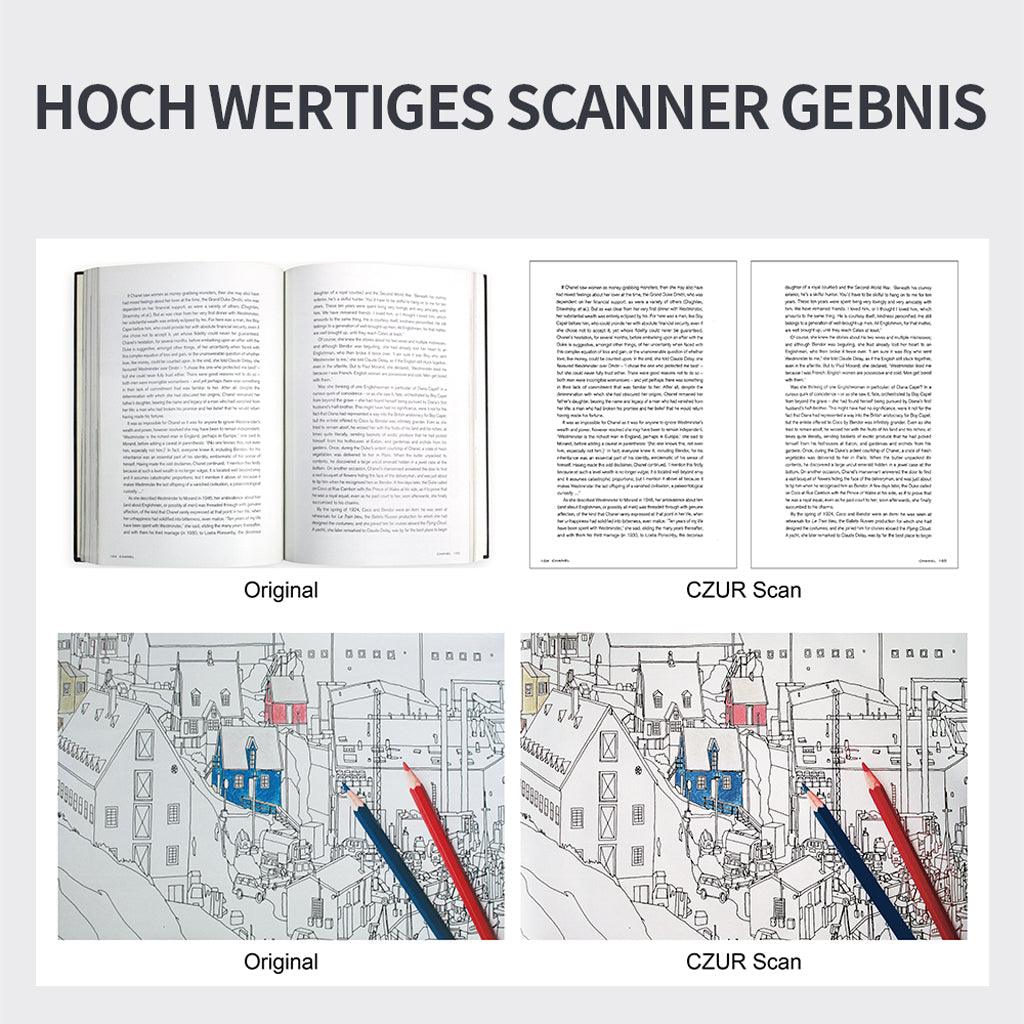 CZUR ET 16/18/24/25 Pro Scanner Dokumentescanner - Twopoint