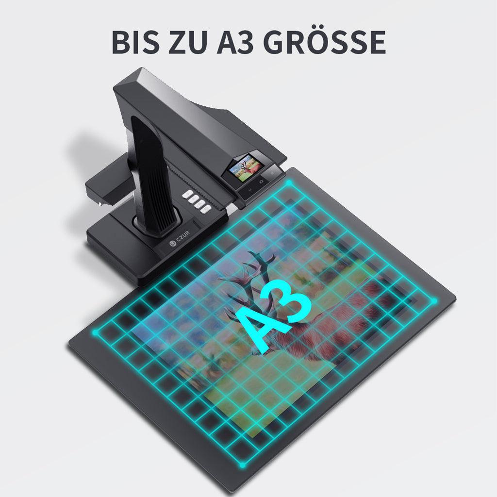 CZUR ET 16/18/24/25 Pro Scanner Dokumentescanner - Twopoint