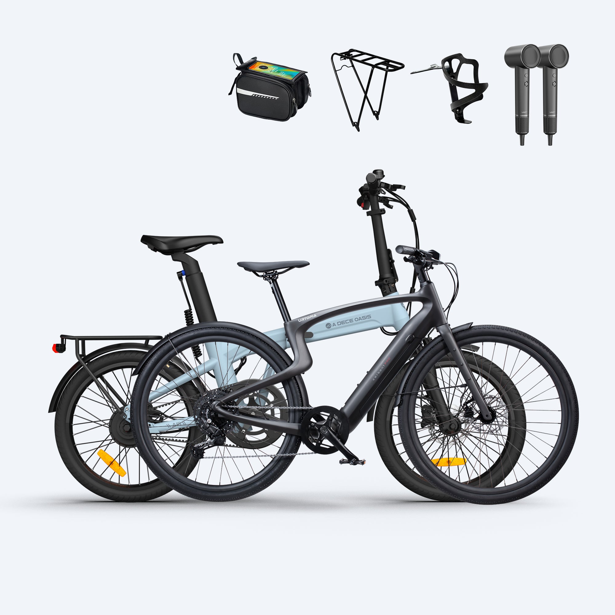 (55 € promotional gift × 2 + 39.99 € top tube bag)Bundle: ADO Air 20 Pro + <tc>Urtopia</tc> 1 Pro