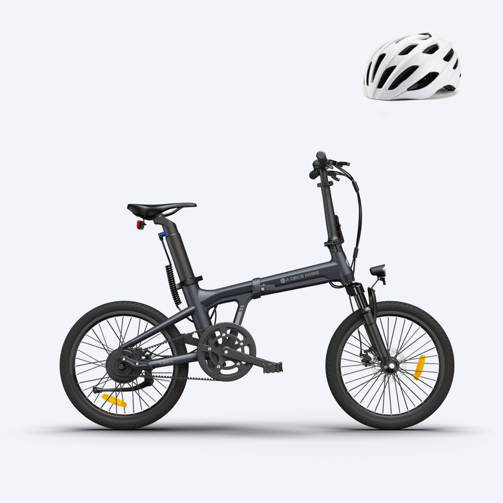 (49,99 € articolo aggiuntivo incluso) Bicicletta pieghevole ADO Air 20S E-Bike, bicicletta elettrica con ammortizzatore
