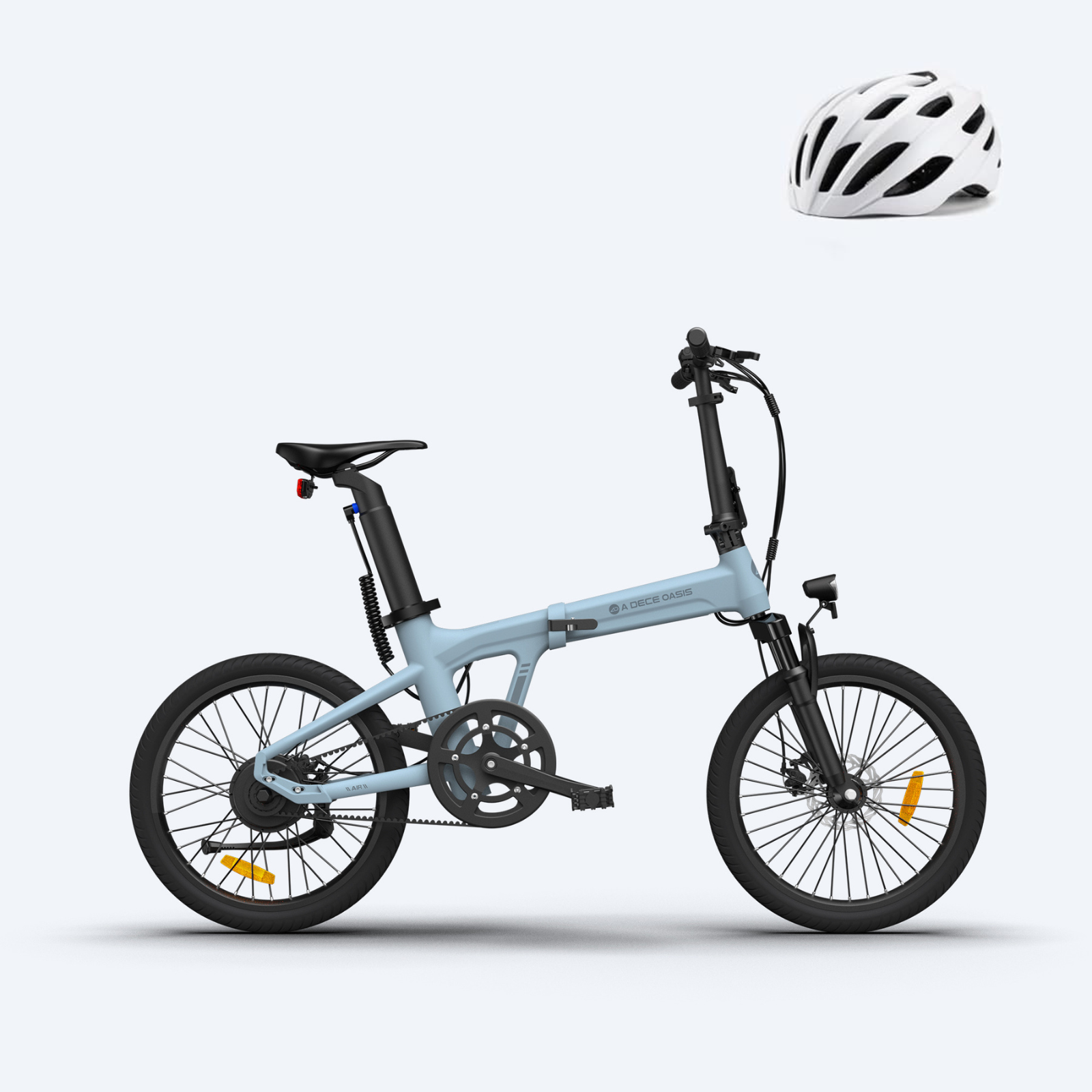 (49,99 € articolo aggiuntivo incluso) Bicicletta pieghevole ADO Air 20S E-Bike, bicicletta elettrica con ammortizzatore