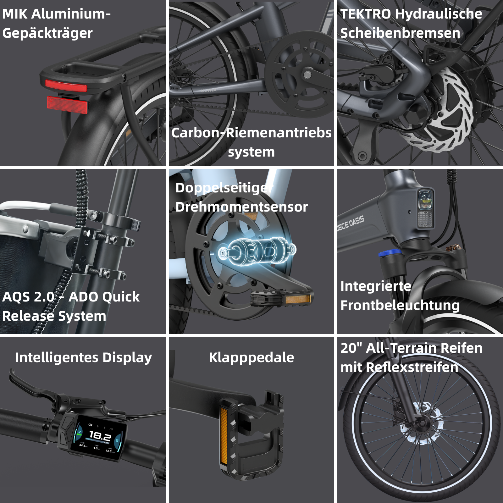 (Gratiszugabe: 237,98 €) Bundle: ADO Air 20 Ultra 2026 E-Bike Upgrade Version x2