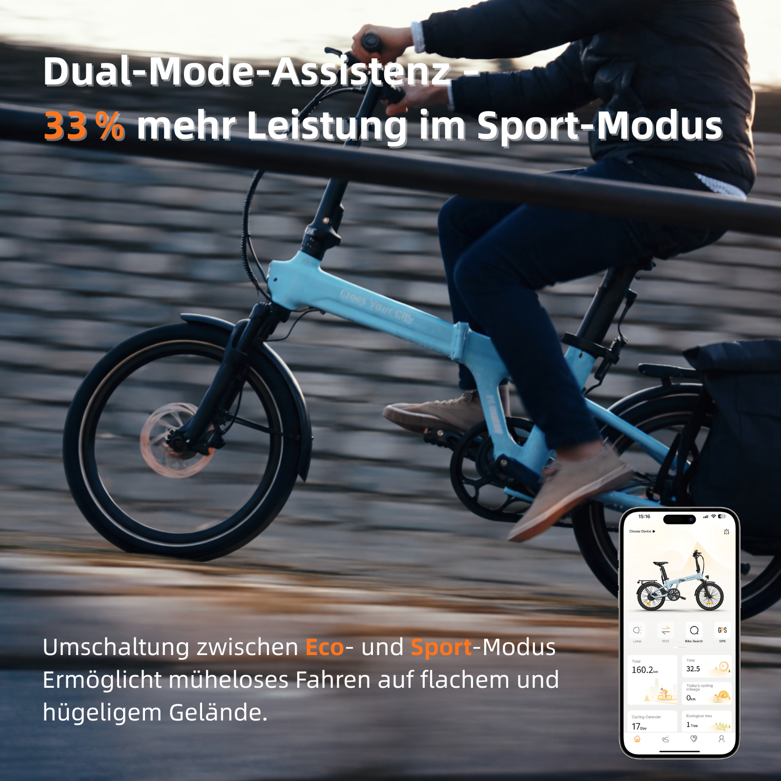 (Bonus gratuit :) 79,98 €Pack : ADO Air 20 Ultra 2026 Version améliorée pour vélo électrique x2