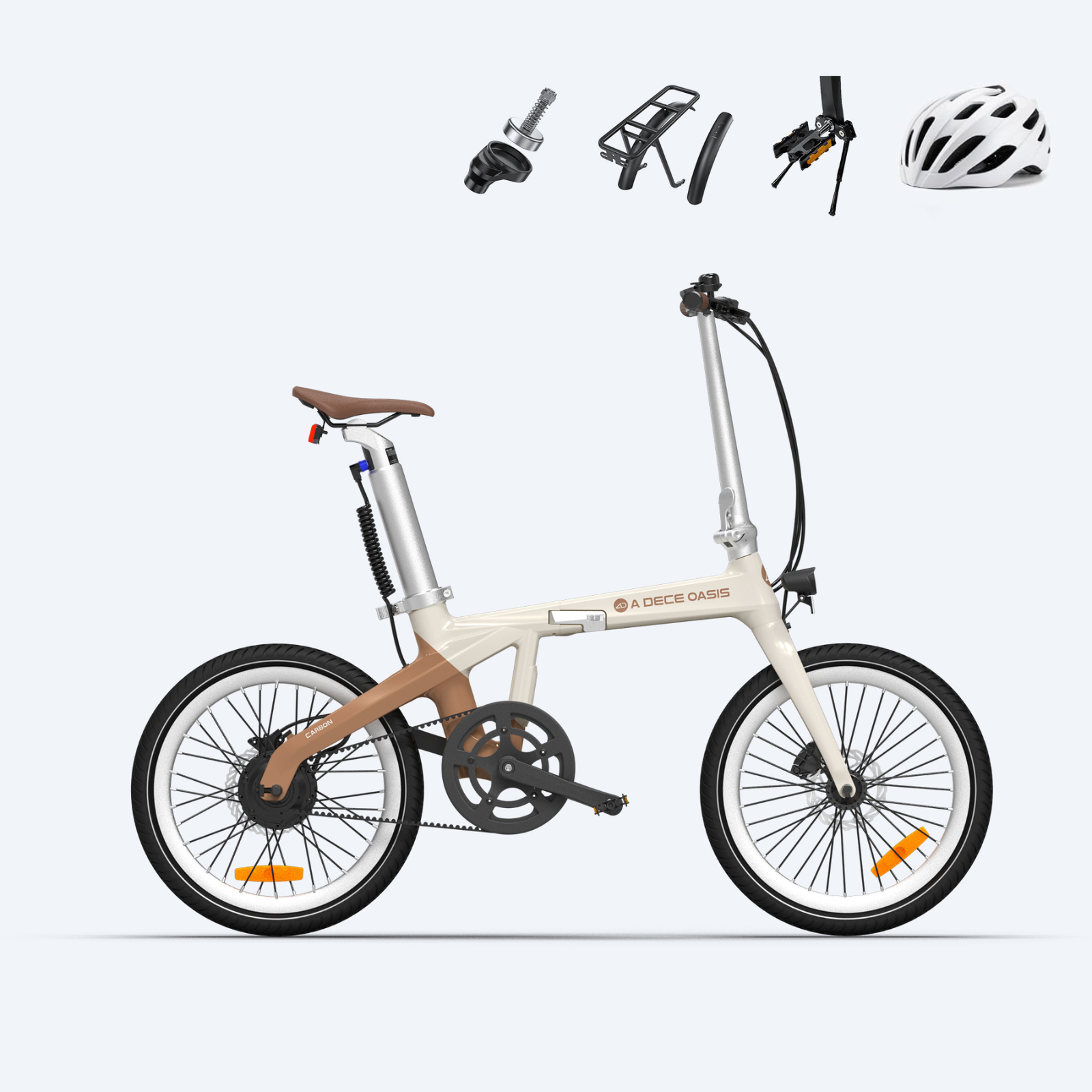 (€259,96 articoli aggiuntivi inclusi) ADO Air Carbon: bici pieghevole in carbonio più leggera e potente