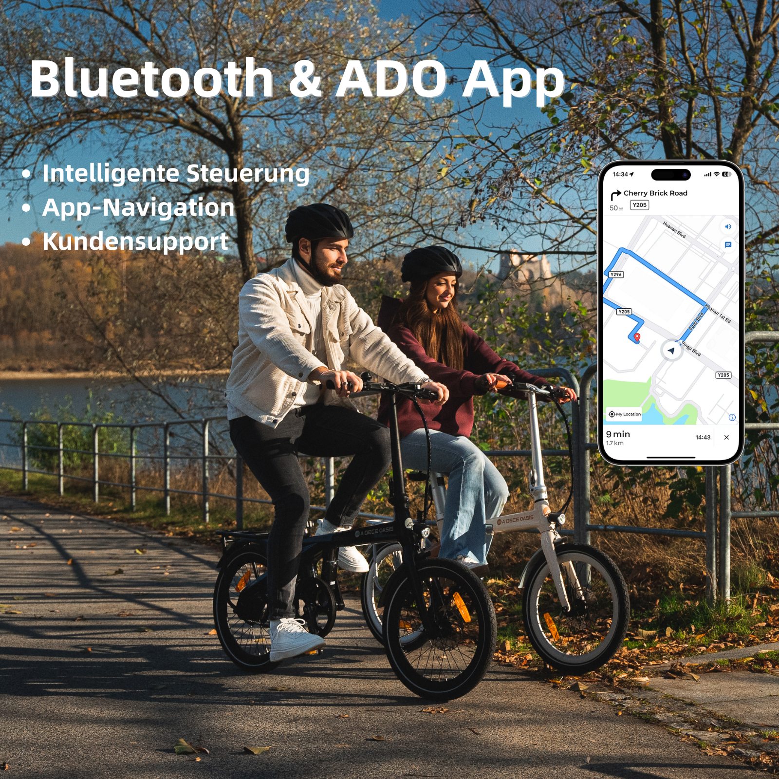 (299,96 € Werbegeschenk)ADO Air Carbon: Leichteres und leistungsstärkeres Carbon-Faltrad