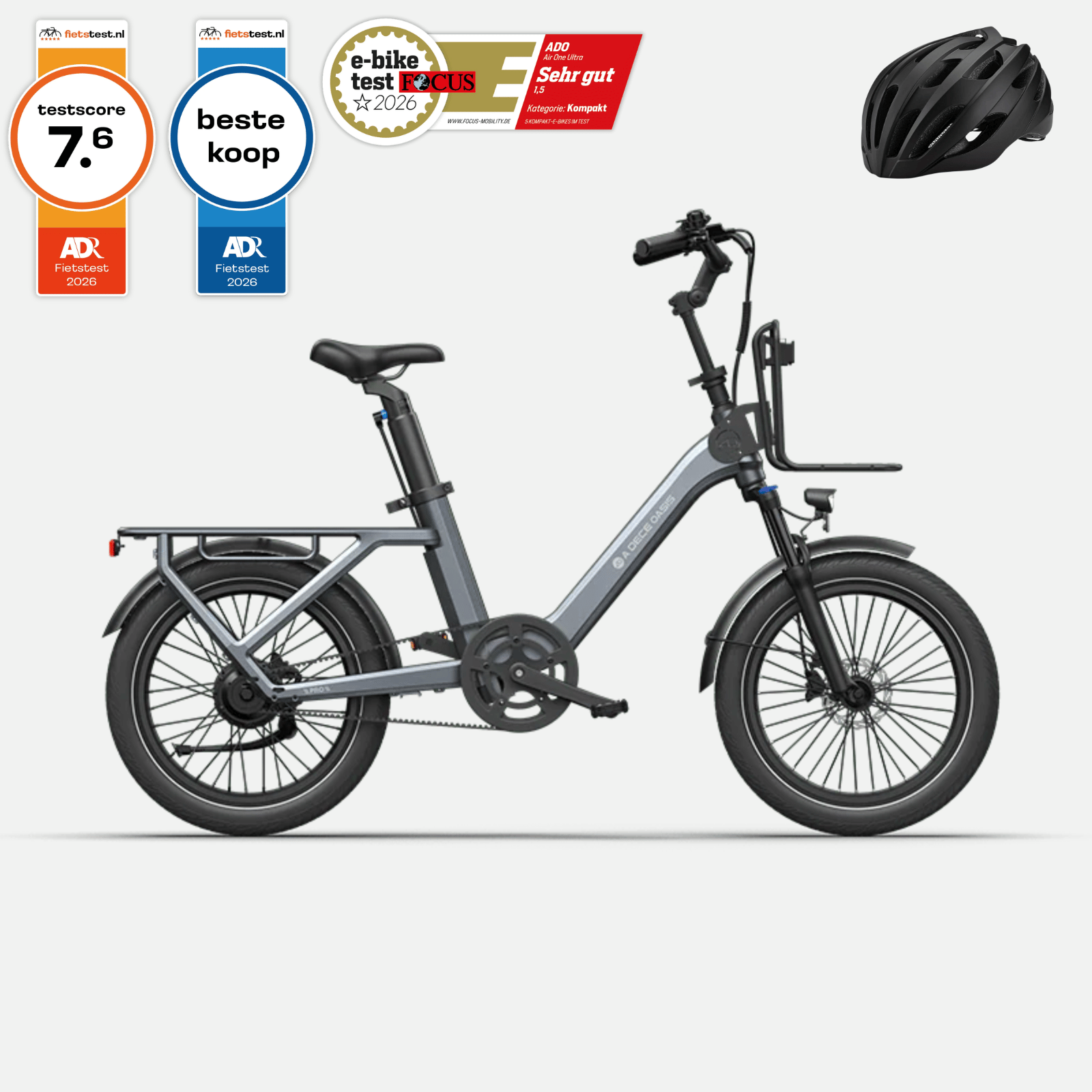 (Gratiszugabe: 49,99 €) ADO Air One Pro / Ultra – Vielseitiges und komfortables Utility E-Bike