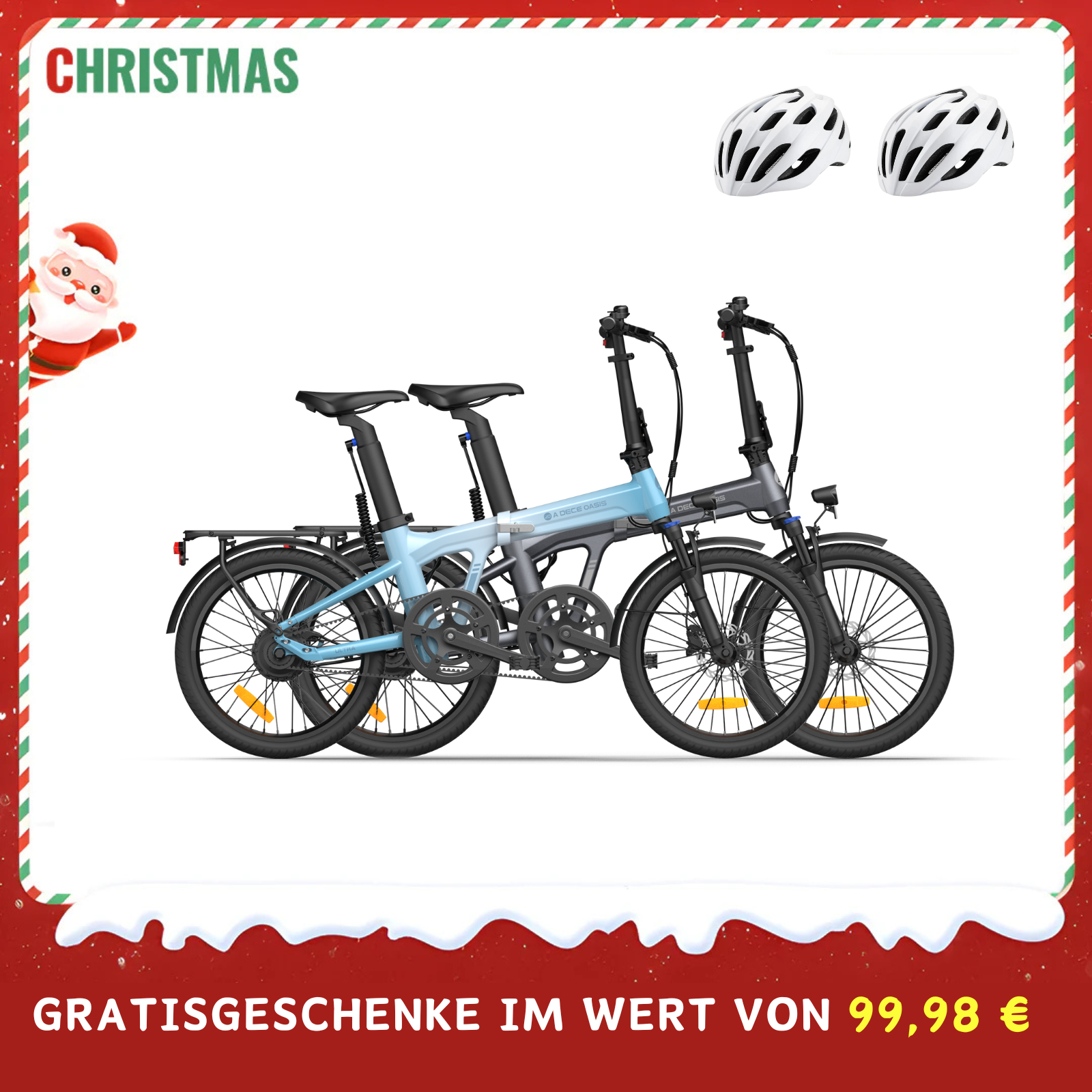 (€99.98 additional item included) Bundle: ADO Air 20 Ultra E-Bike Upgrade Version x2