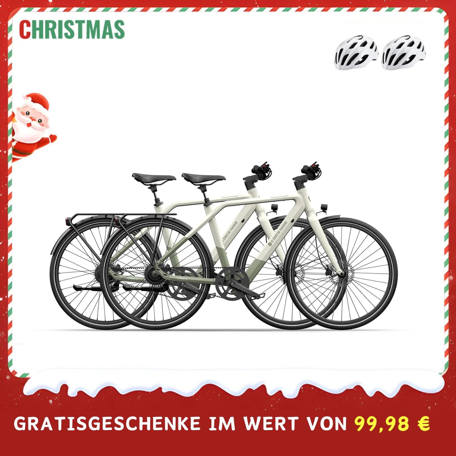 (€99.98 including additional items) Bundle: ADO Air 30 Pro | Ultra E-Bike x2