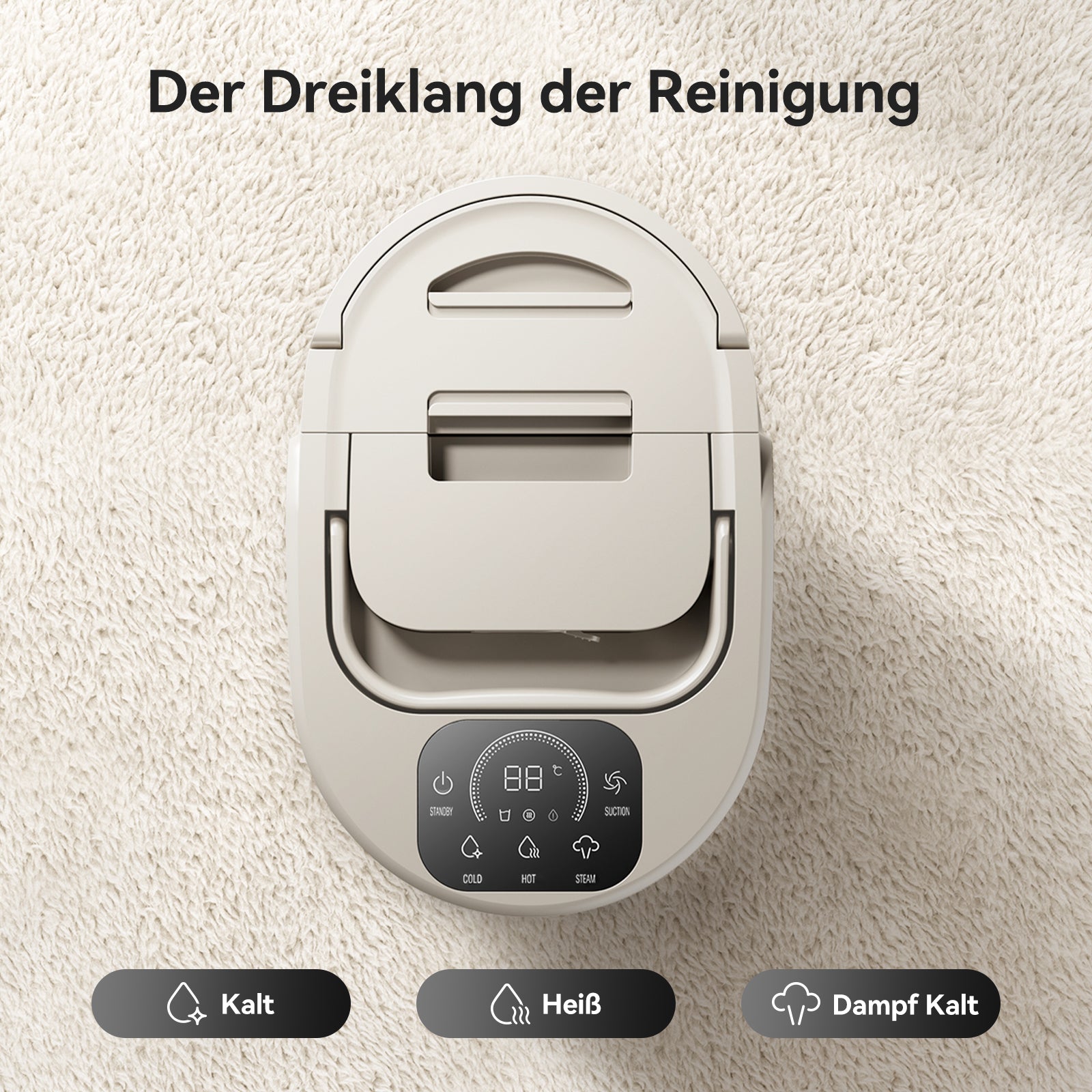 Bear SC3 Dampf-Fleckenreiniger