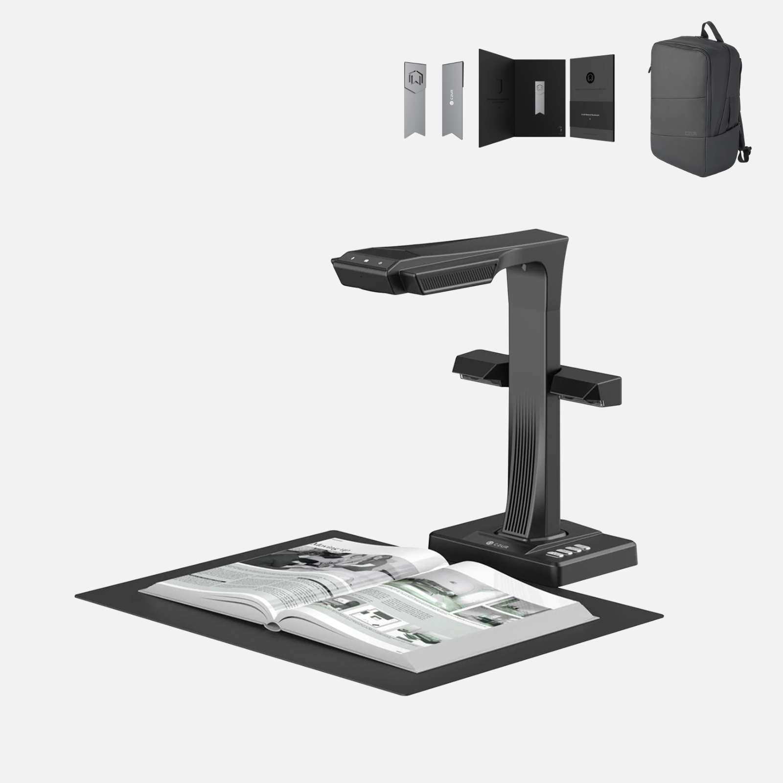 (Bonus gratuit jusqu'à 69 €) <tc>CZUR</tc> Scanner de documents ET 16/18/24/25/26 (Max)