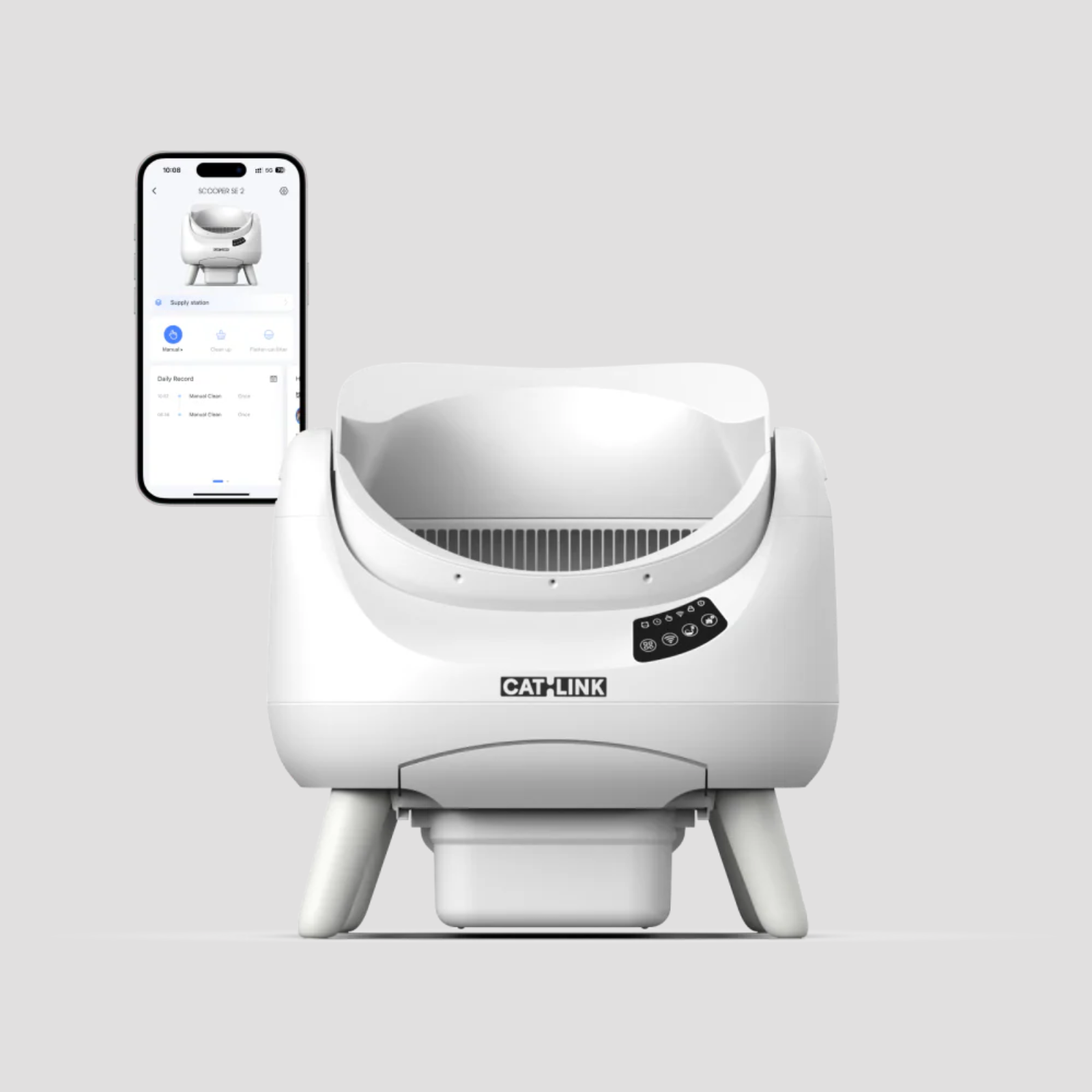 <tc>Catlink</tc> Open-X Open Zelfreinigende Kattenbak