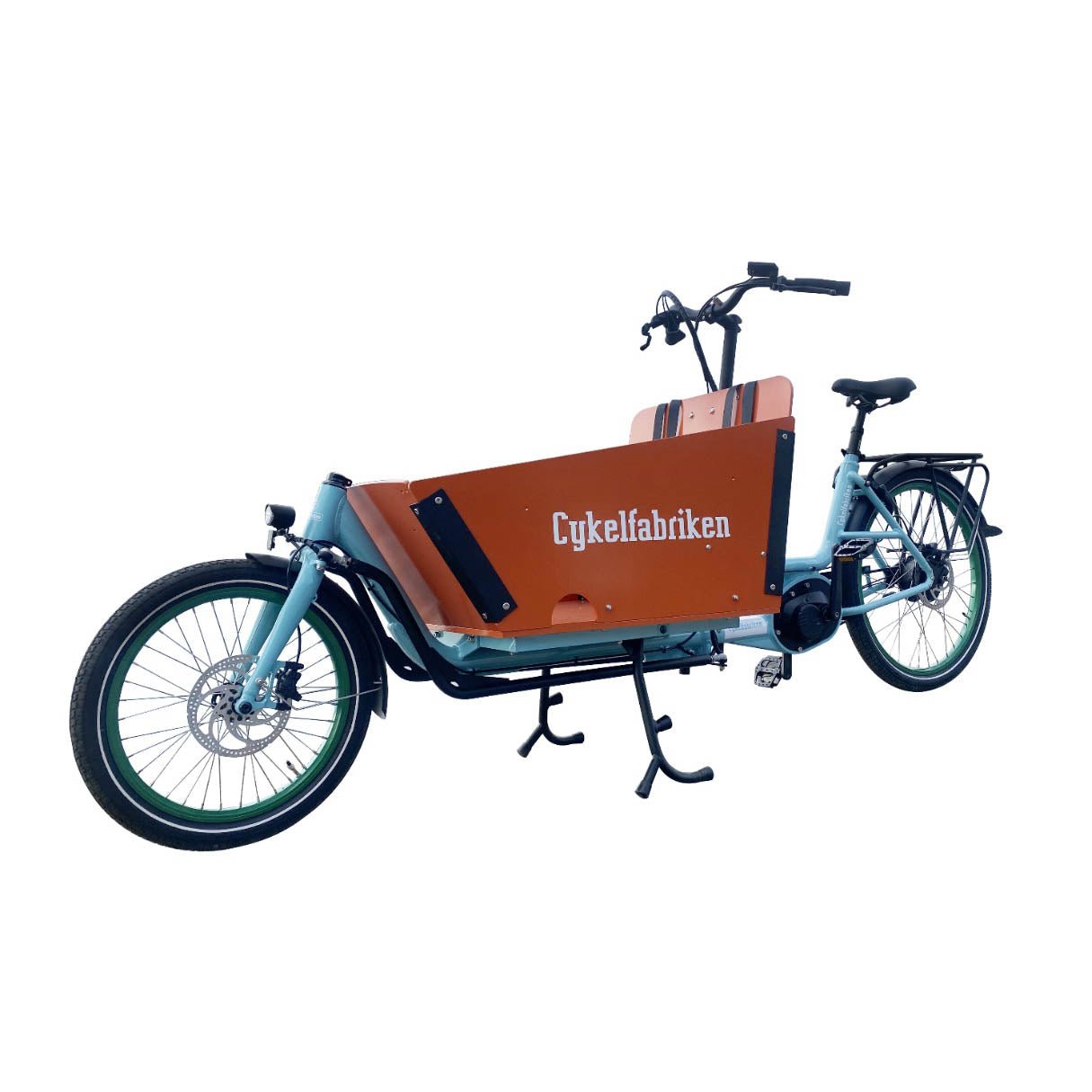 (65 € Werbegeschenk)Cykelfabriken Elektrisches Lastenrad Bakfiets Long - Twopoint