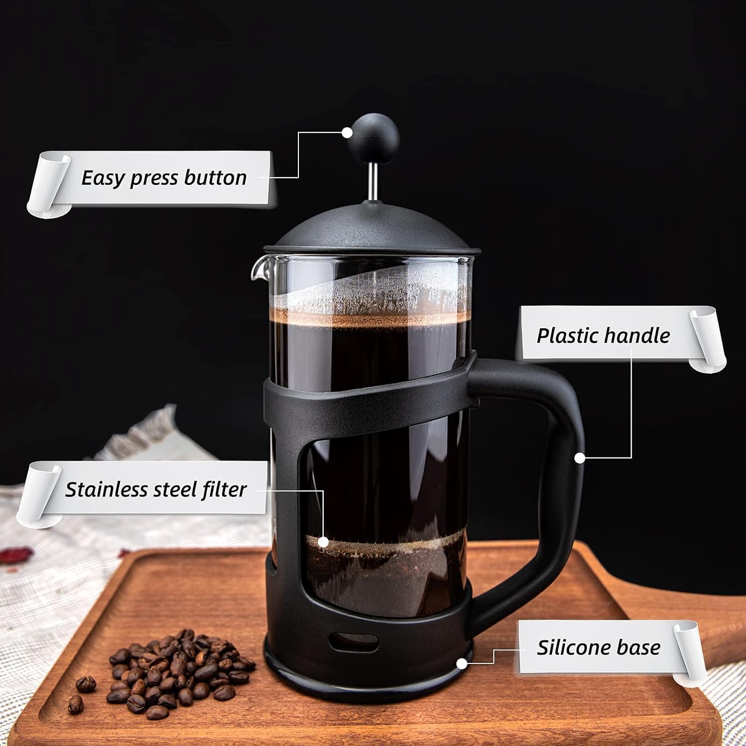 Cafetière à pression française DUCHIFAD