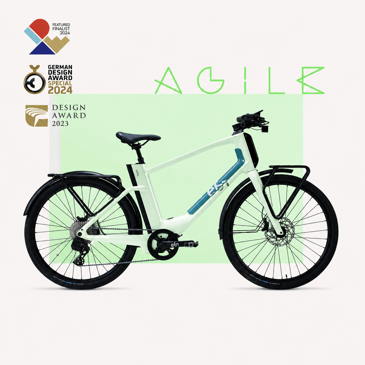 EBI AGILE Urban Carbon: bicicleta eléctrica ligera y potente