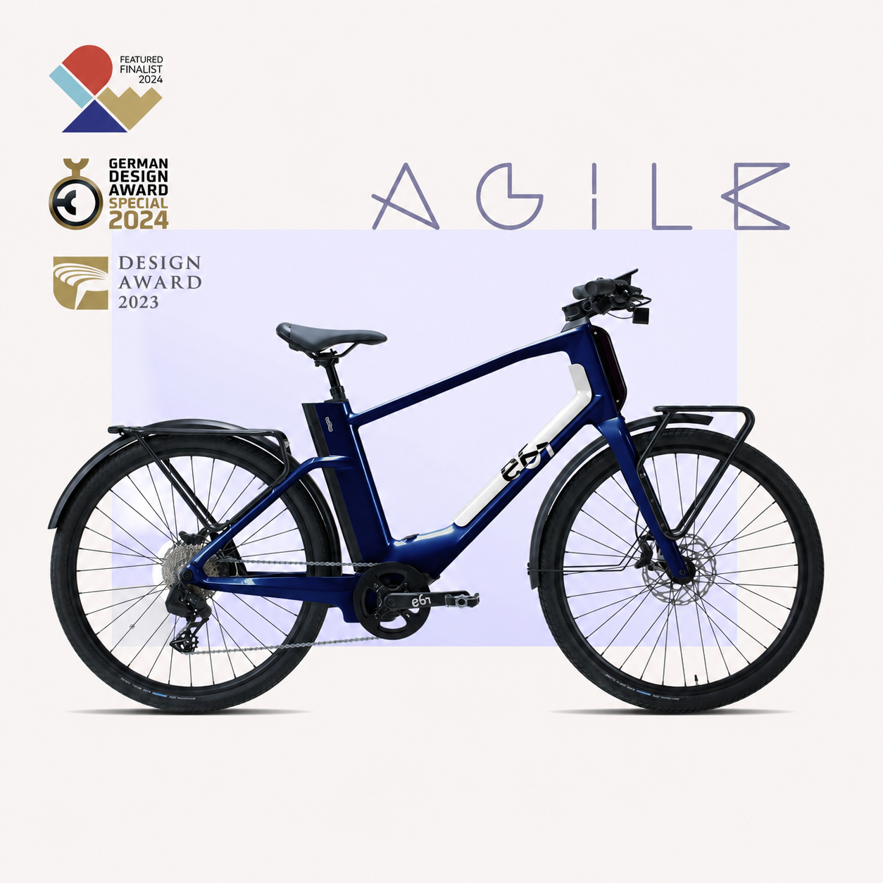 EBI AGILE Urban Carbon: bicicleta eléctrica ligera y potente