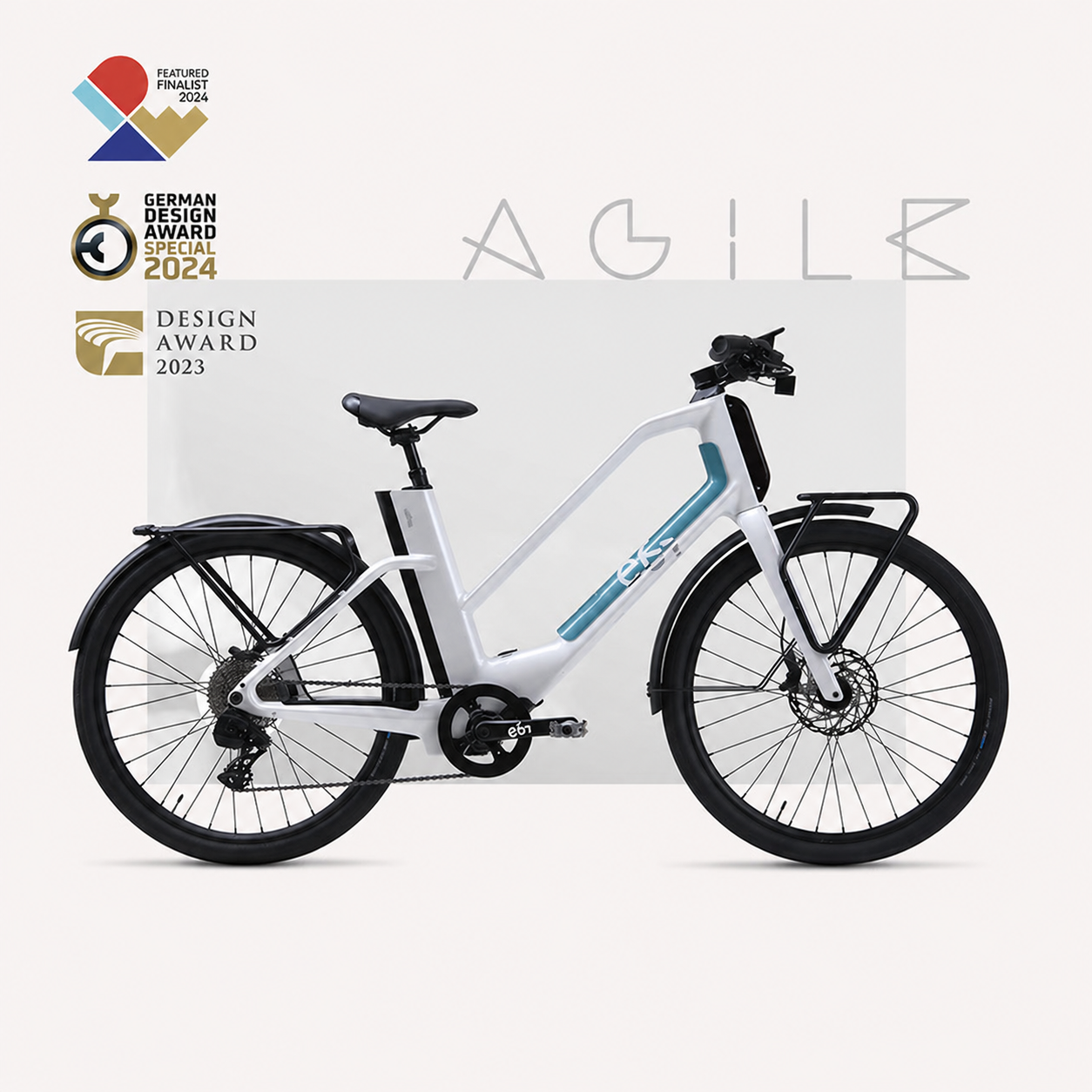 EBI AGILE Urban Carbon: bicicleta eléctrica ligera y potente