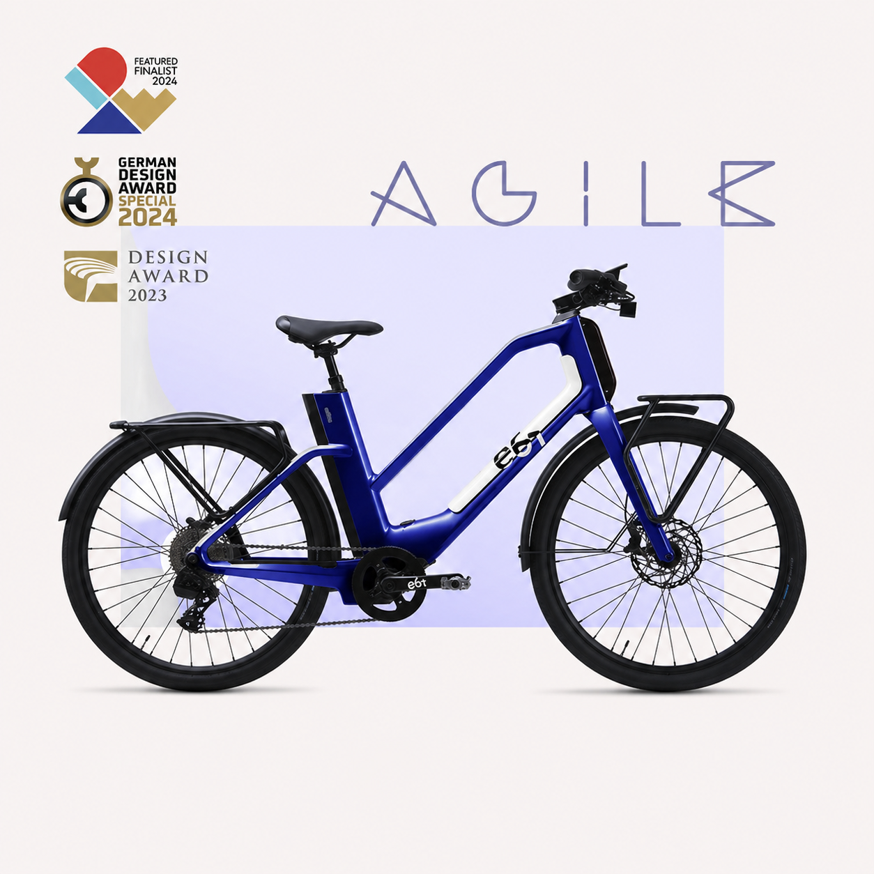 EBI AGILE Urban Carbon: bicicleta eléctrica ligera y potente