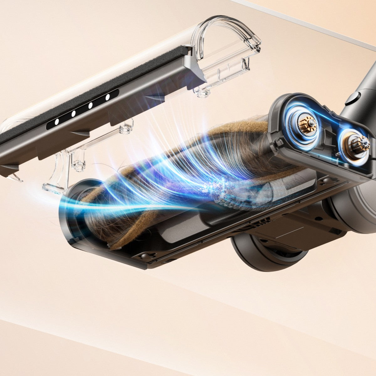 Aspirapolvere senza fili Yaber X20 Cordless - Autonomia di 75 minuti & HEPA a 6 stadi