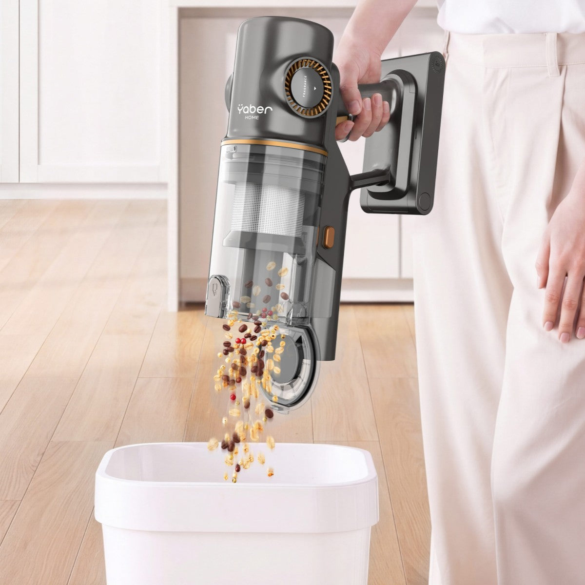 Aspirapolvere senza fili Yaber X20 Cordless - Autonomia di 75 minuti & HEPA a 6 stadi