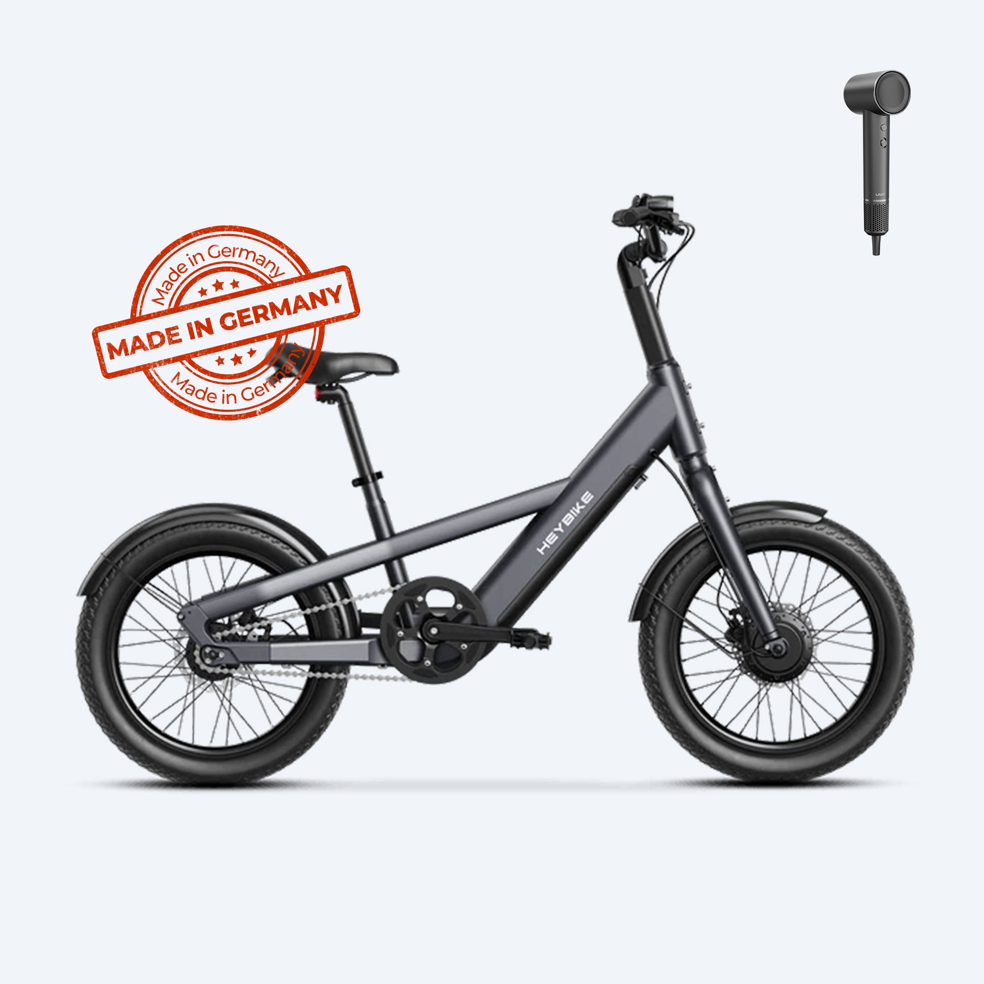 (55 € promotional gift)<tc>Heybike</tc> EC Compact Sport – 🇩🇪 MADE IN GERMANY