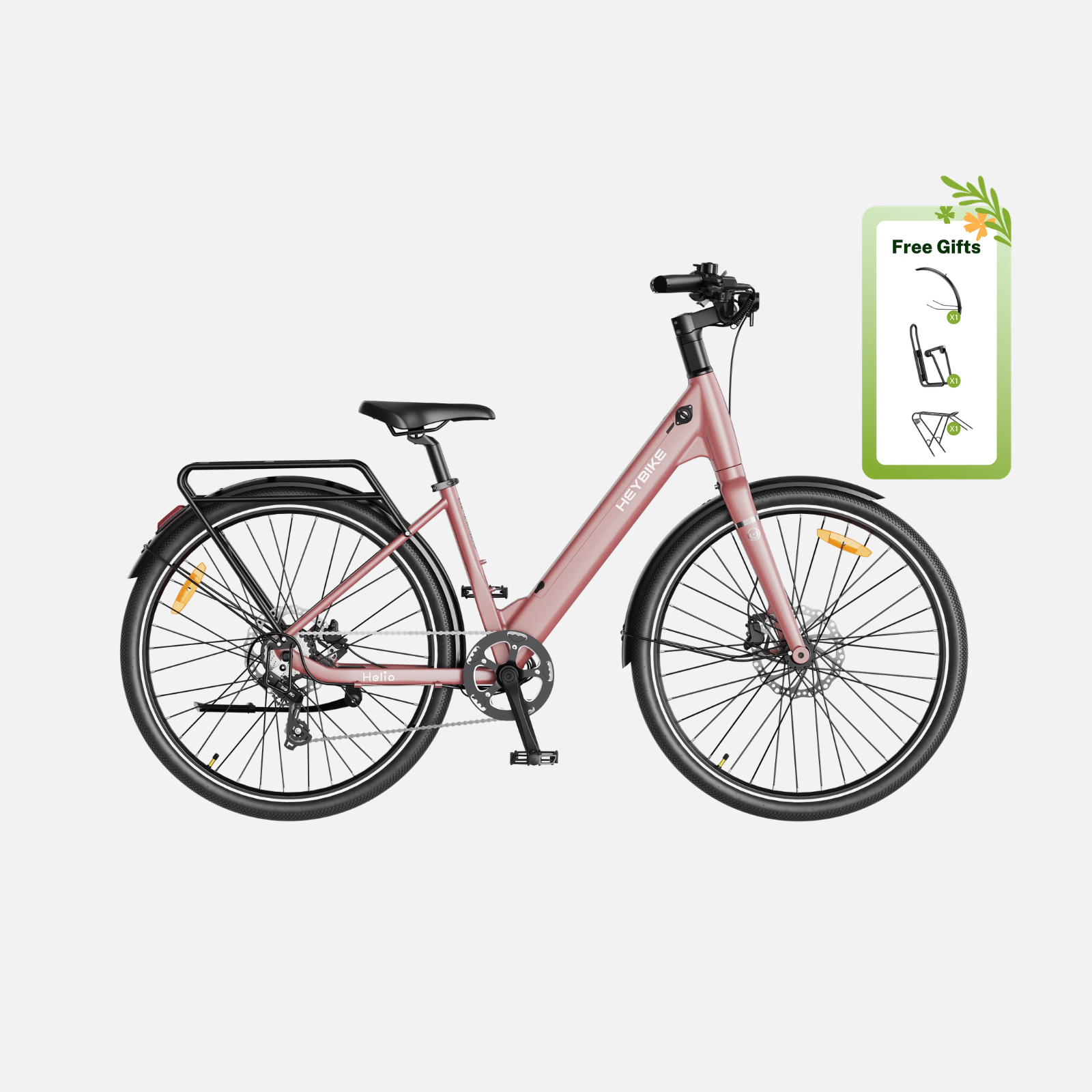 <tc>Heybike</tc> Helio U – De slimme e-bike voor dagelijks gebruik en het hele gezin &  Stad