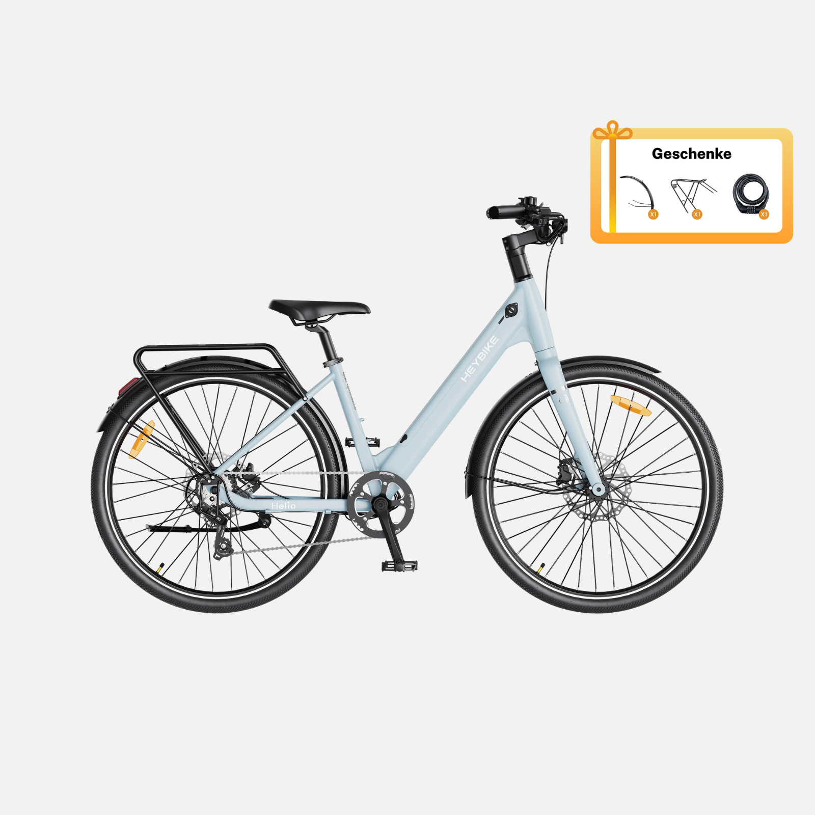 Heybike Helio U – Das smarte Utility E-Bike für Alltag, Familie & Stadt