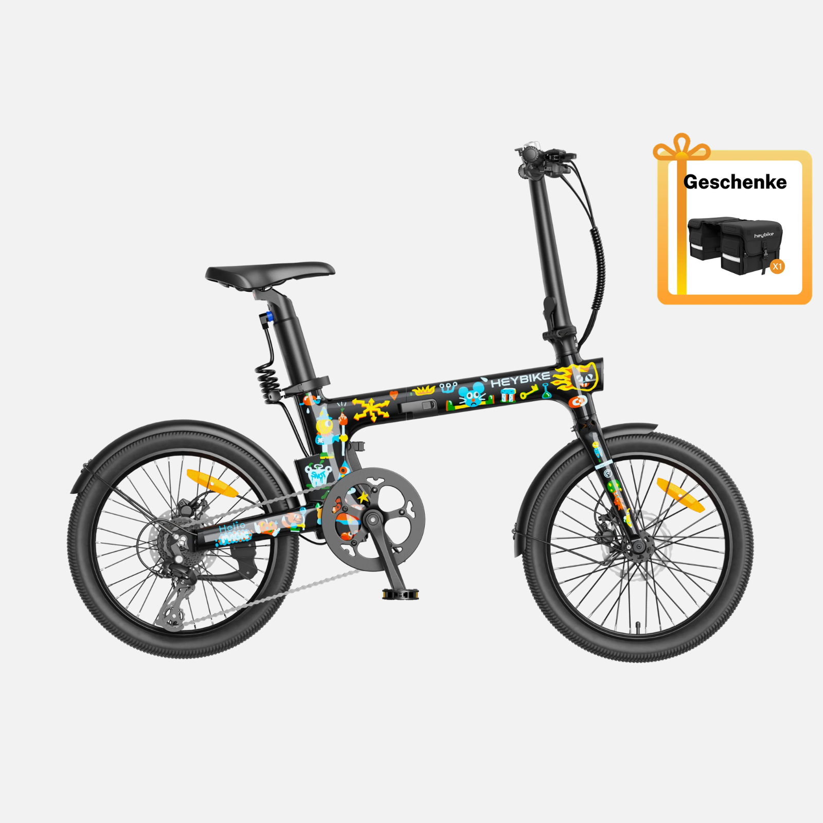 (Gratiszugabe: 89 €) Heybike Helio F – Limitierte Künstler-Edition