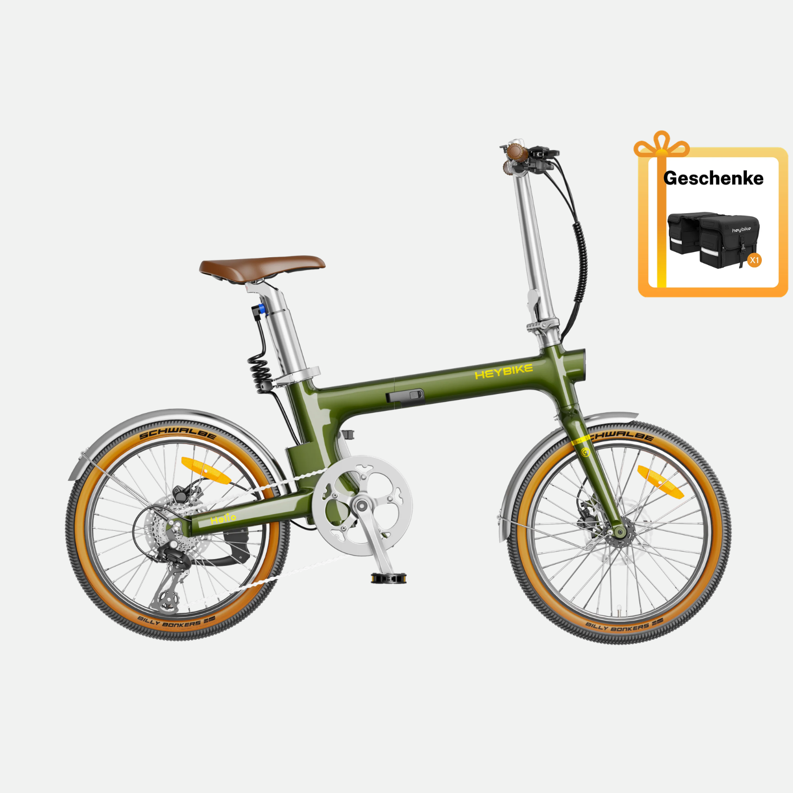 (Gratiszugabe: 89 €) Heybike Helio F - Vintage Edition