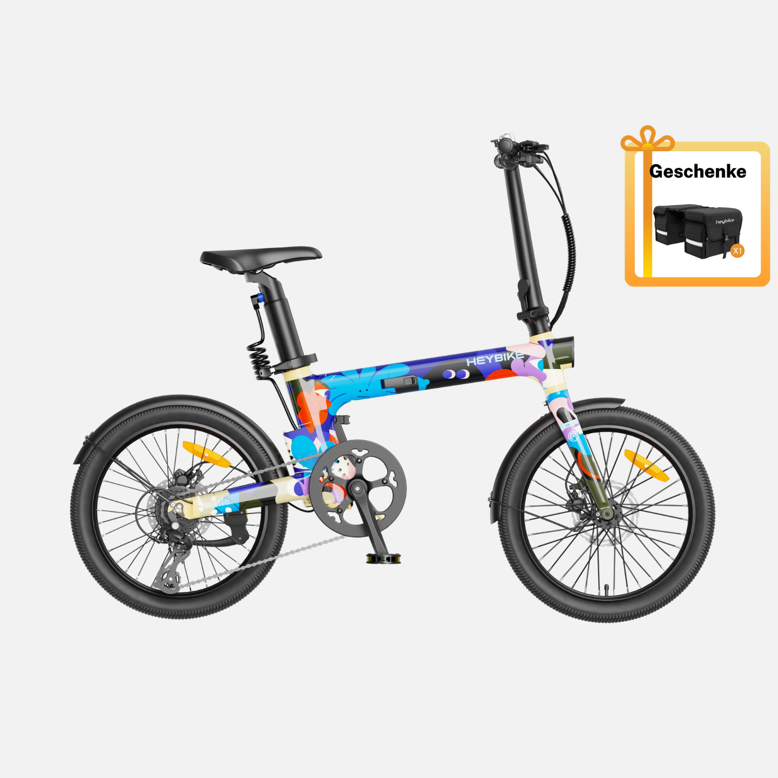 (Gratiszugabe: 89 €) Heybike Helio F – Limitierte Künstler-Edition