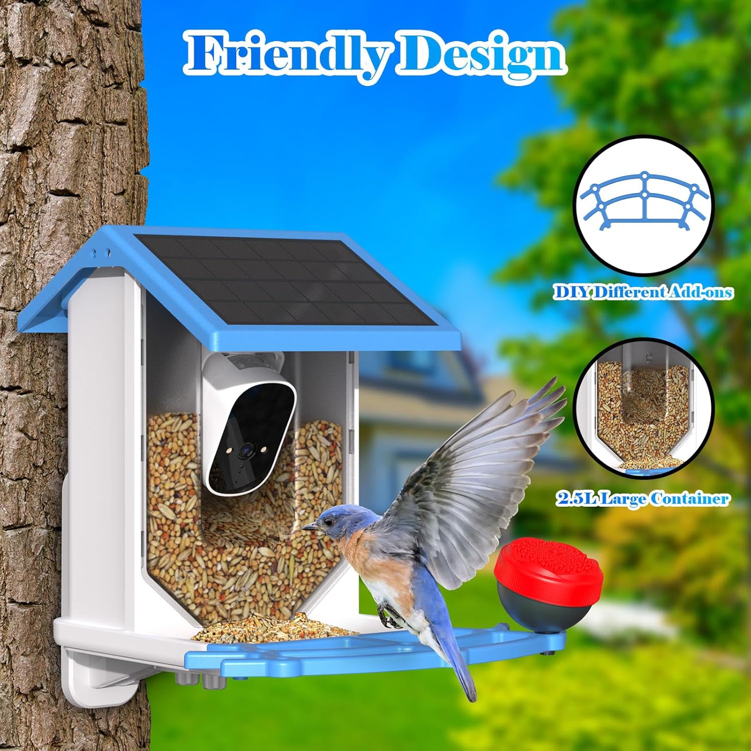 Mangeoire à oiseaux intelligente LASTOOLS