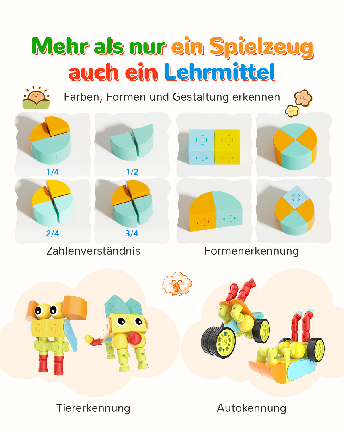 Magfun magnetic building blocks toy - 3D city vehicles, versatile & creative