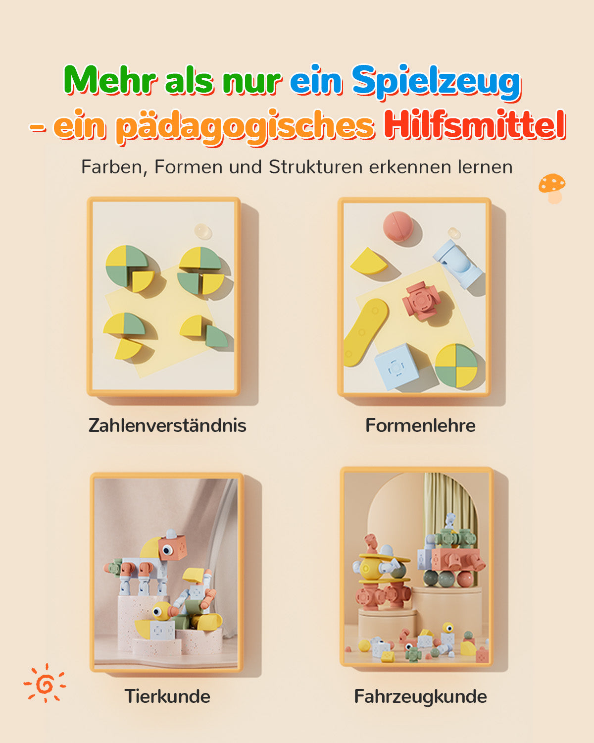 Magfun magnetic building blocks toy - 3D animal figures, versatile & creative