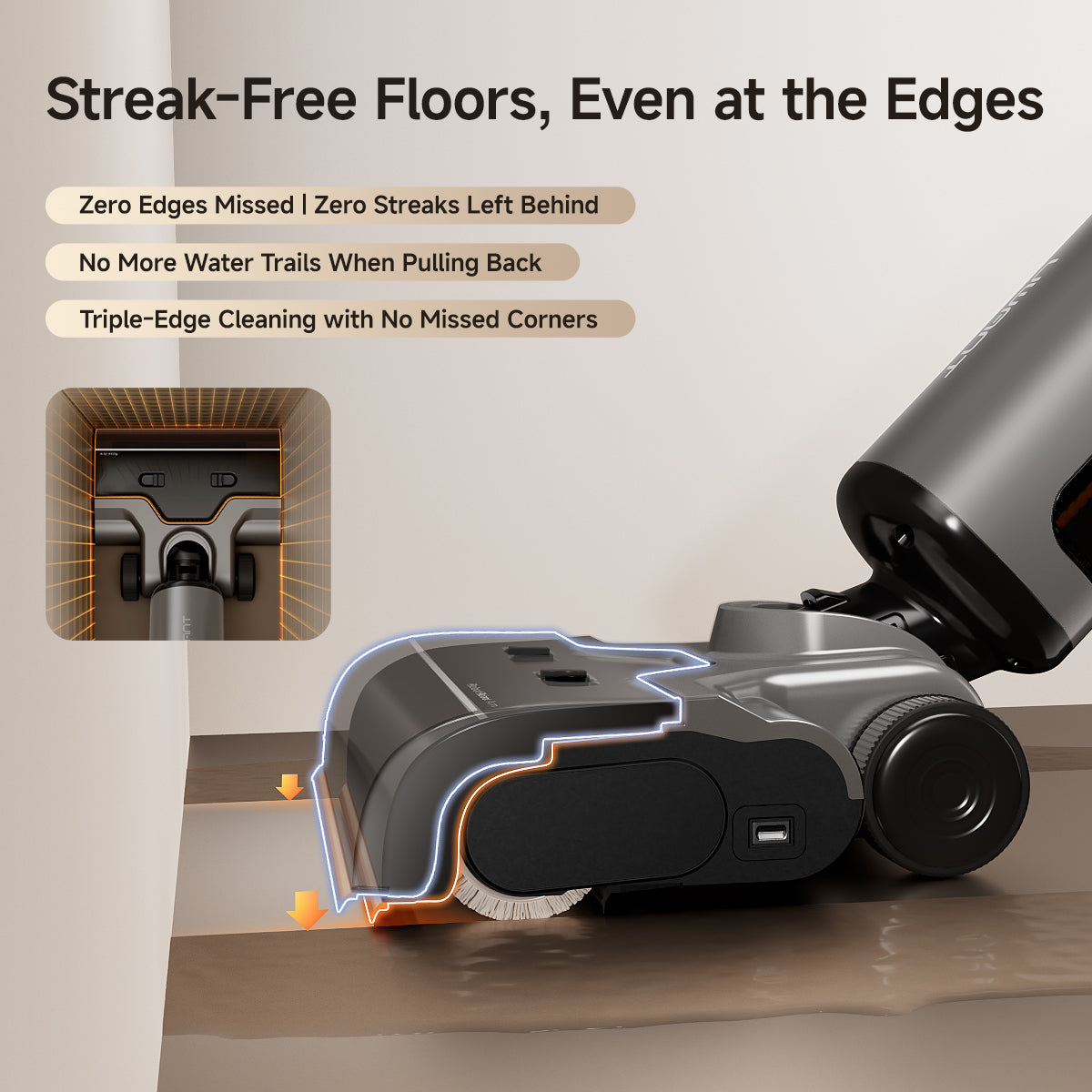 <tc>UWANT</tc> D800 nat- en droogstofzuiger