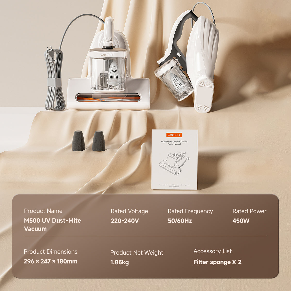 UWANT M500 Milbensauger