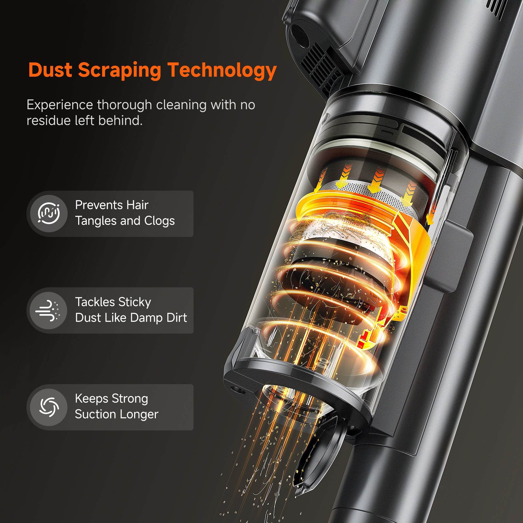 UWANT V500 Akkustaubsauger