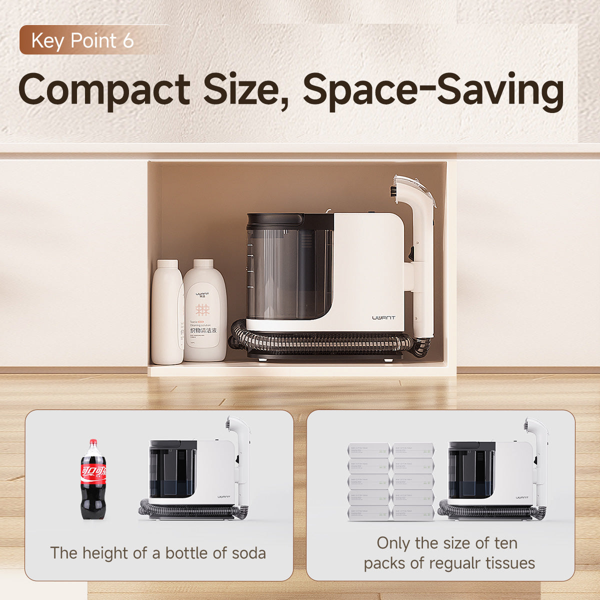 UWANT Y200 Dampf-Textilreinigungsgerät